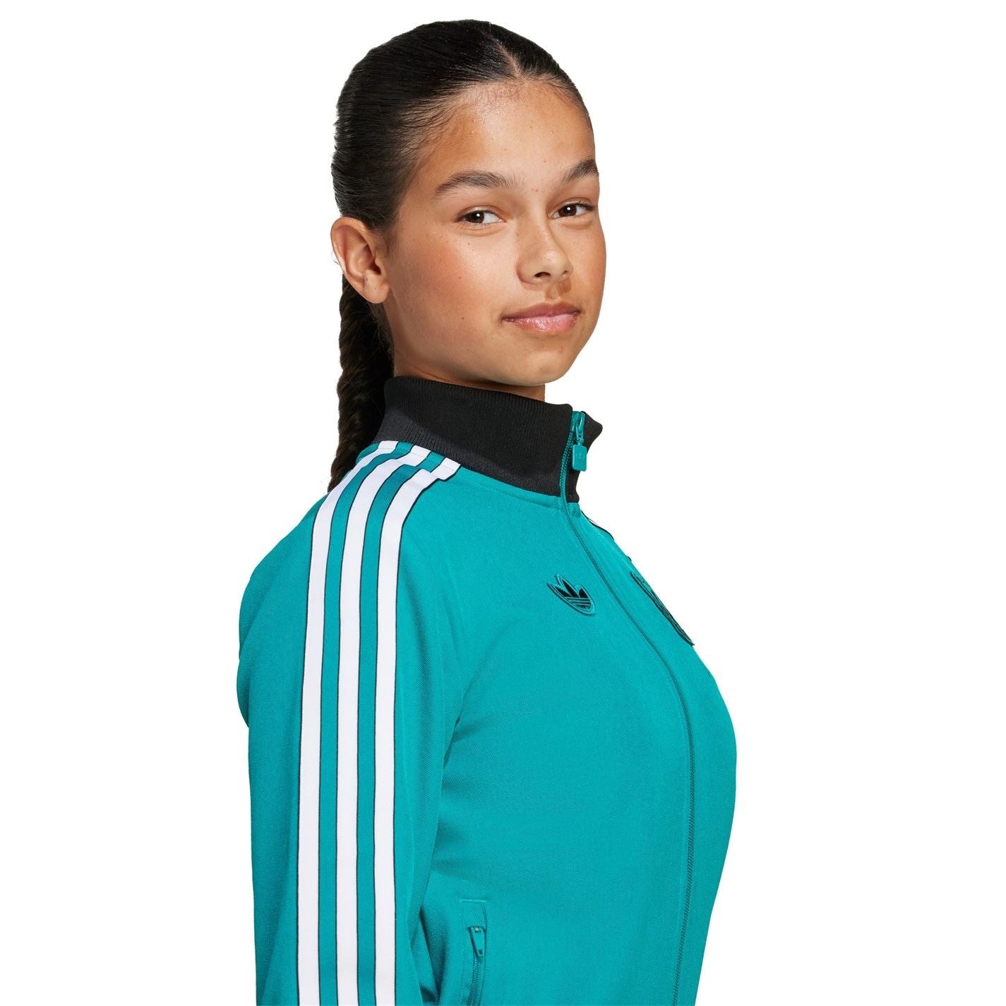 adidas Liverpool Terrace Icons Tracksuit Top Juniors