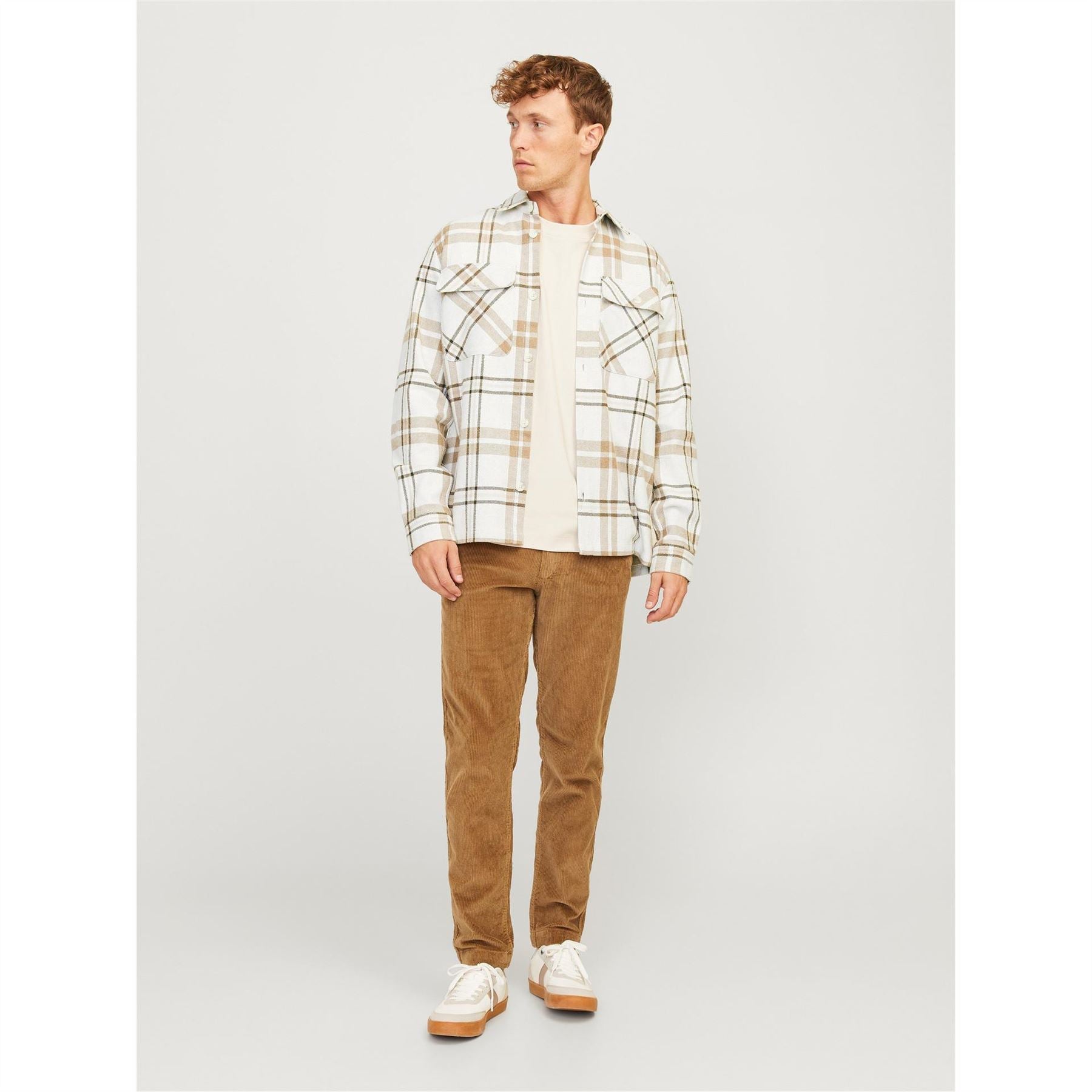 Jack and Jones Raymond Regular Fit Long Sleeve Cuff Shirt