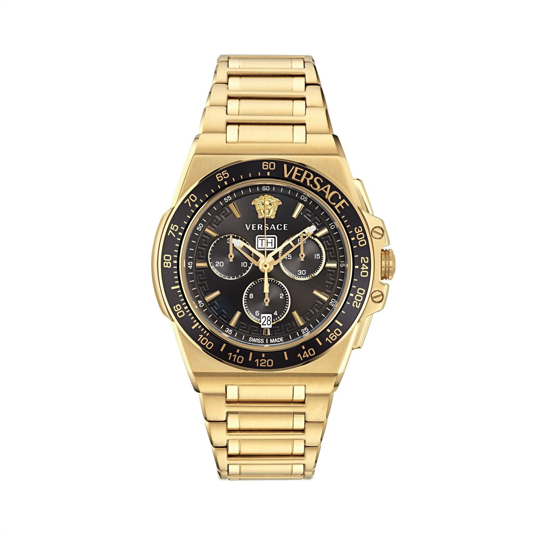 Versace Sn71 Steel Bracelet Strap Analogue Fashion Watch