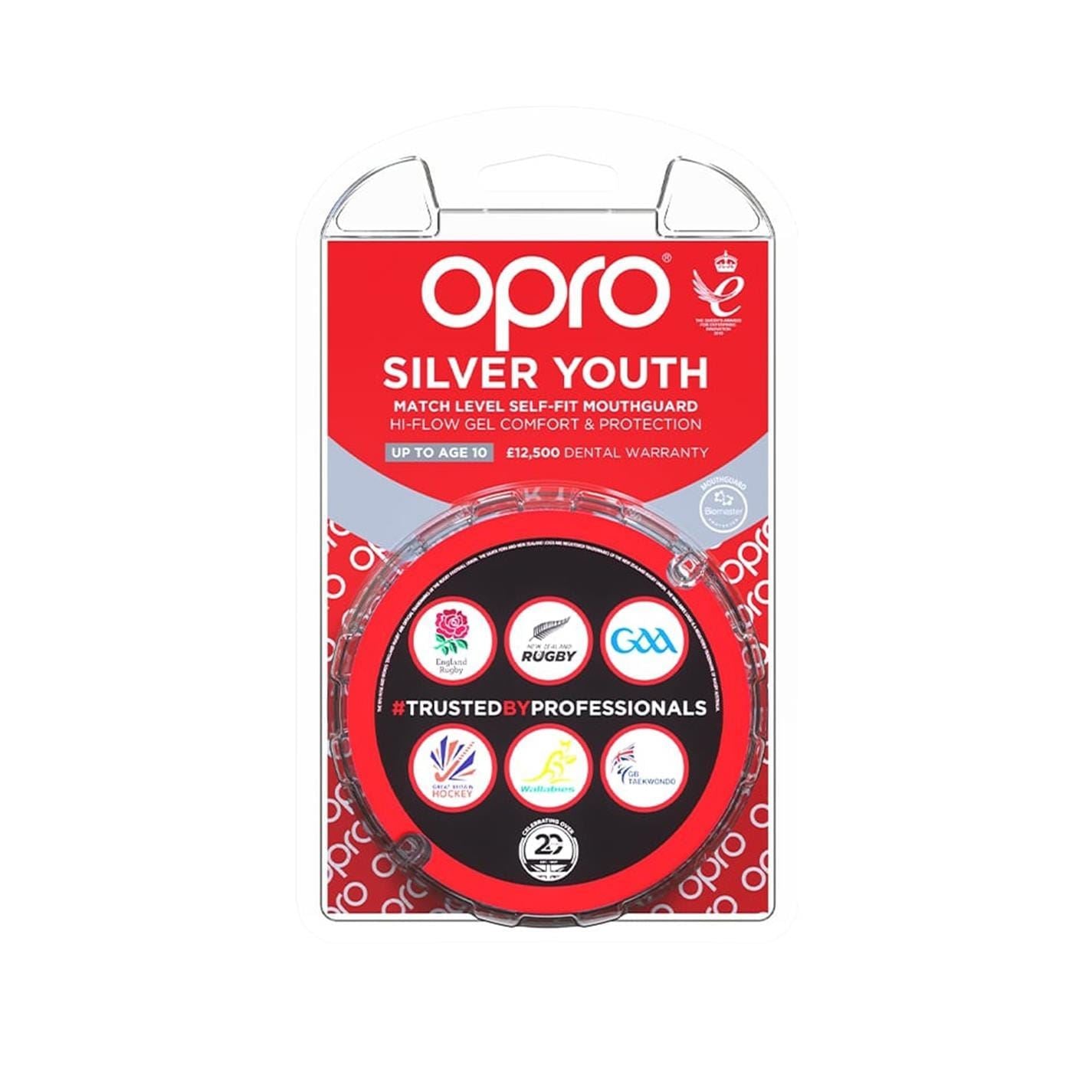 Opro Silver Mouth Guard Juniors