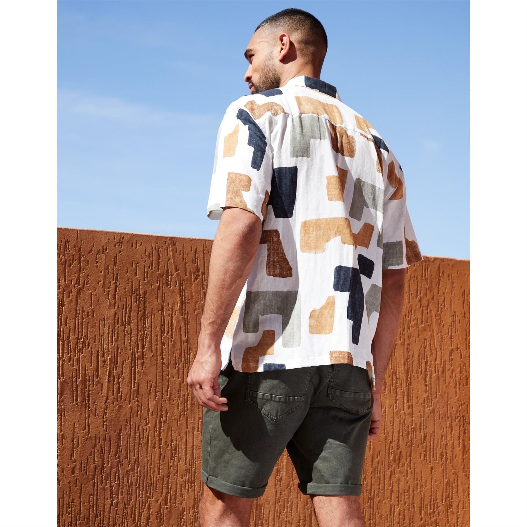 Threadbare Relaxed Fit Short Sleeve Shirt