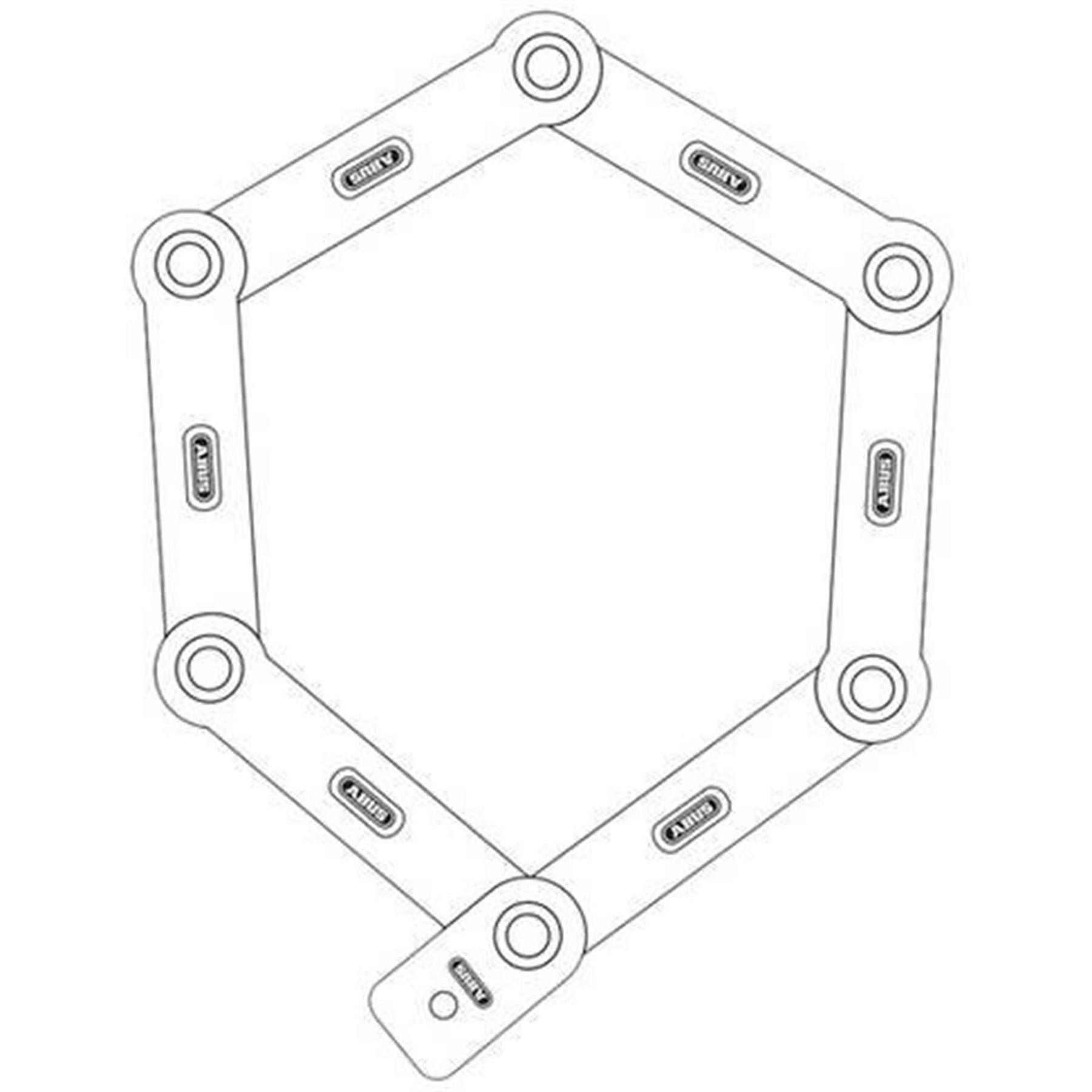 Abus Bordo 5700 Folding Lock