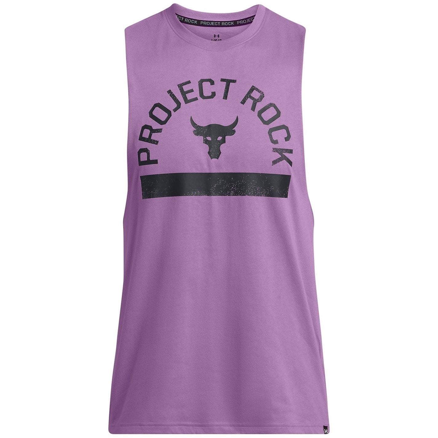 Under Armour Mens Armour Ua Pjt Rck Payoff Graphic Sl T-Shirt