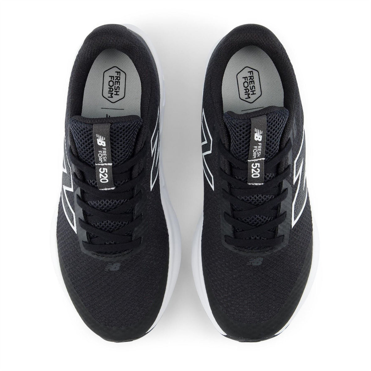 New Balance 520 Junior Lace-Up Closed Toe Sneakers