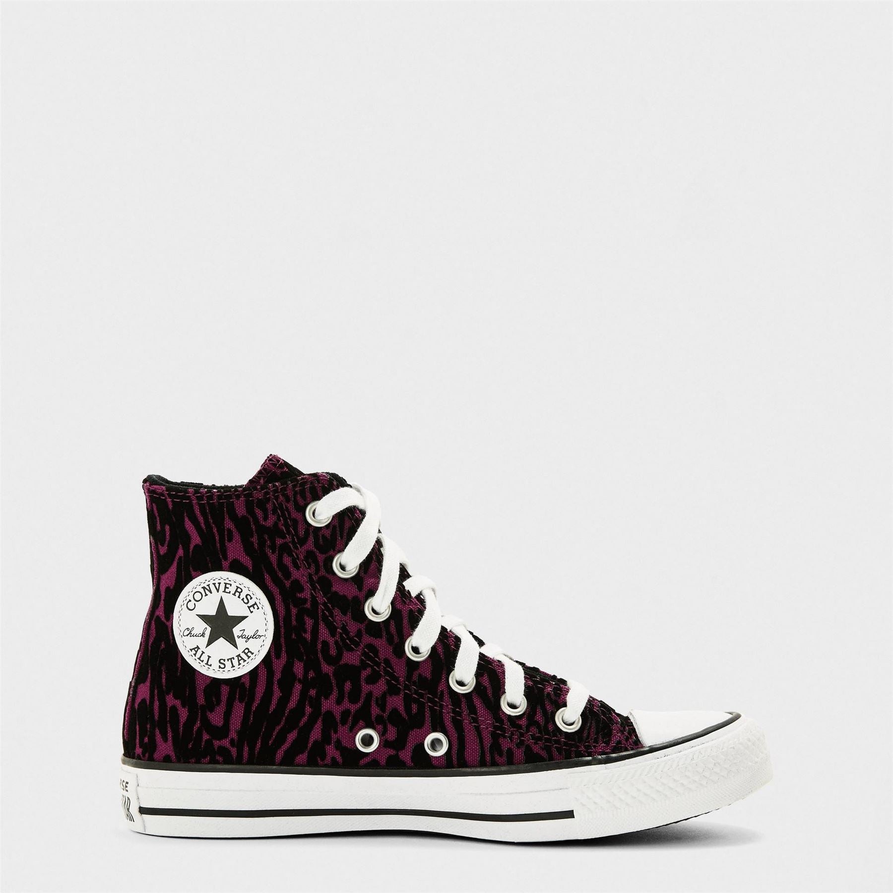 Converse Chuck Print Canvasas High Top Trainers