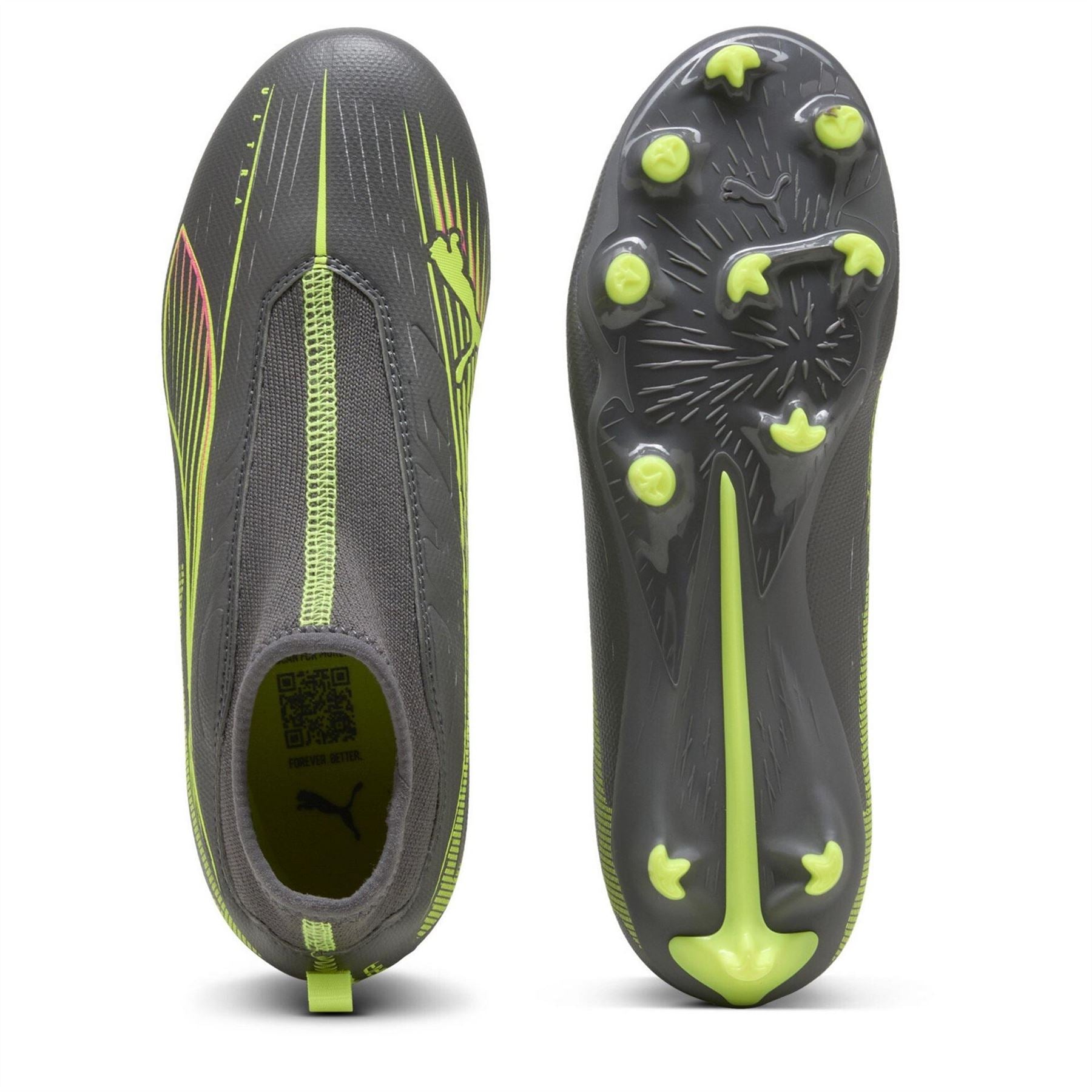 Puma Ultra 5 Match+ Ll Fg Ag Jr Firm Ground Football Boots Unisex Kids