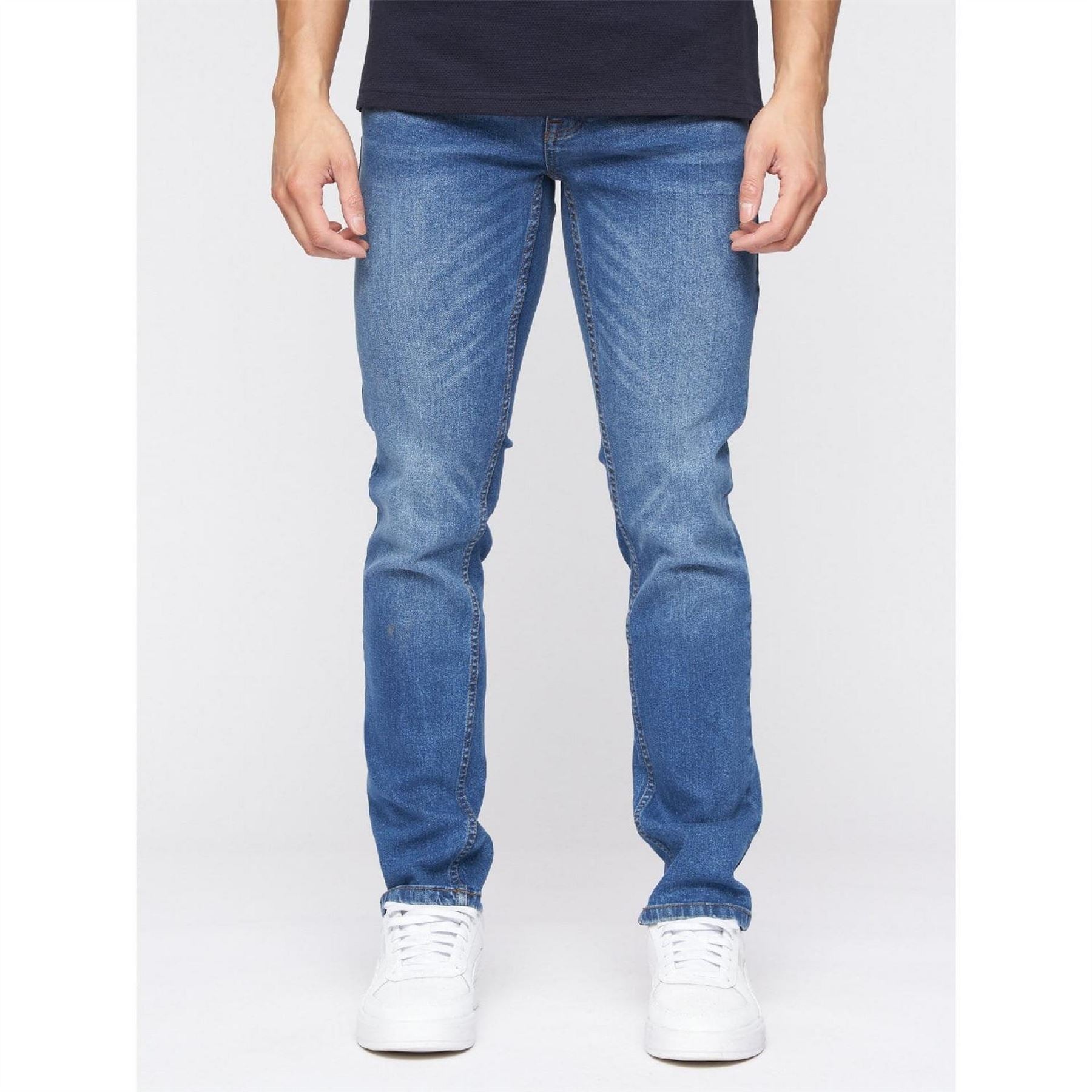 Crosshatch Slim Fit Jeans