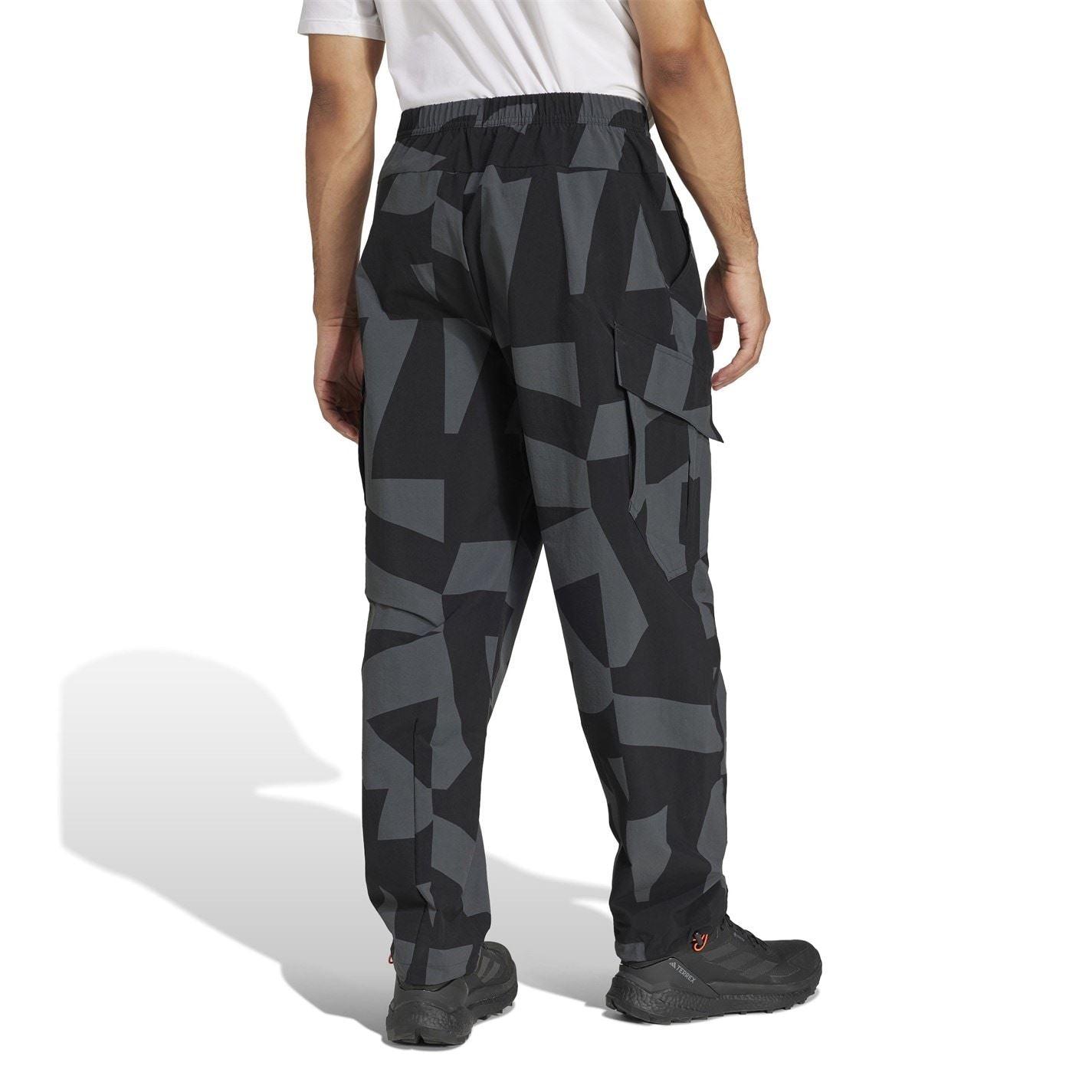 adidas Mens Terrex Xploric Printed Cargo Joggers