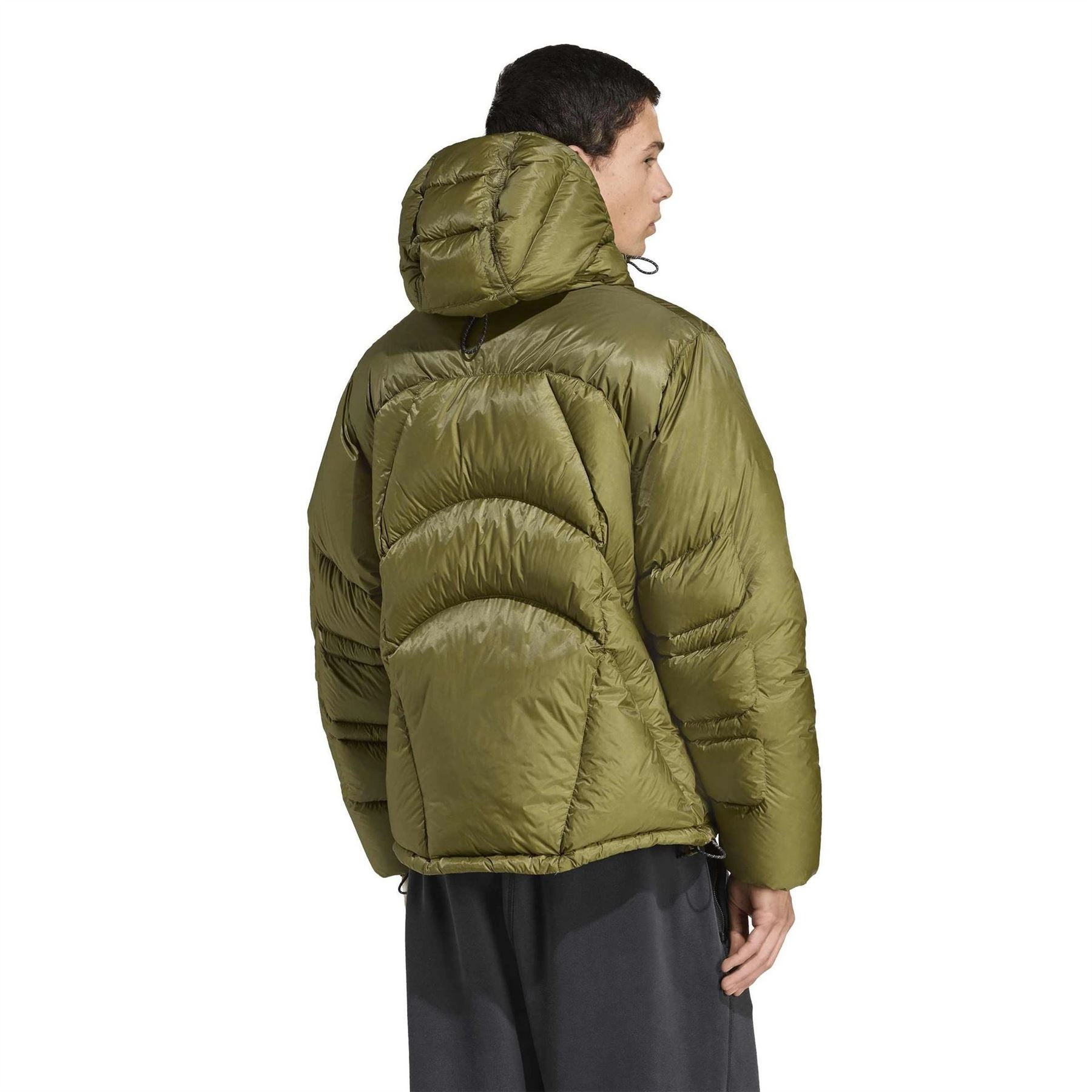 adidas Eqt Full Zip Hooded Short Puffer Jacket