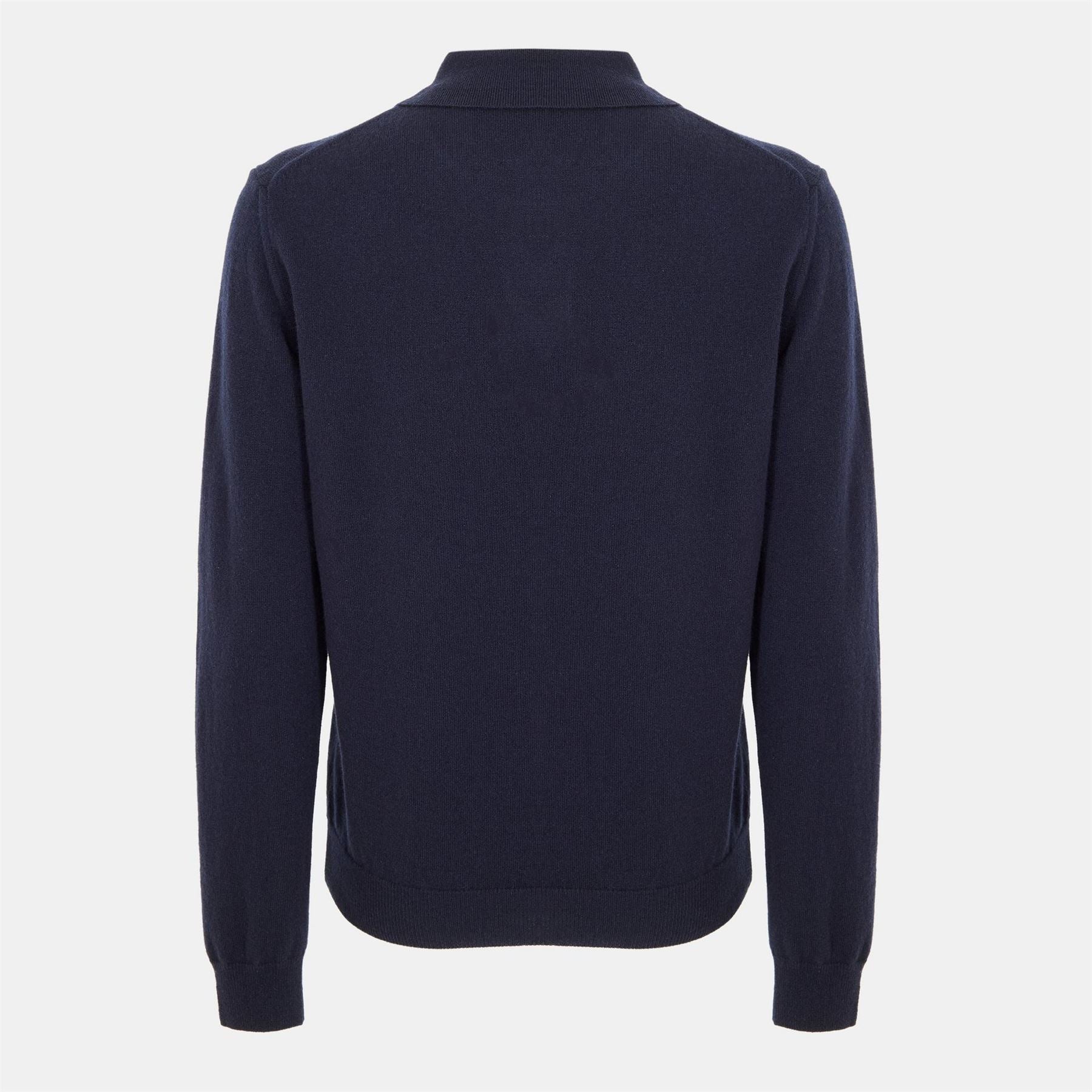 Gant Lambswool Collared Neck Long Sleeve Sweater