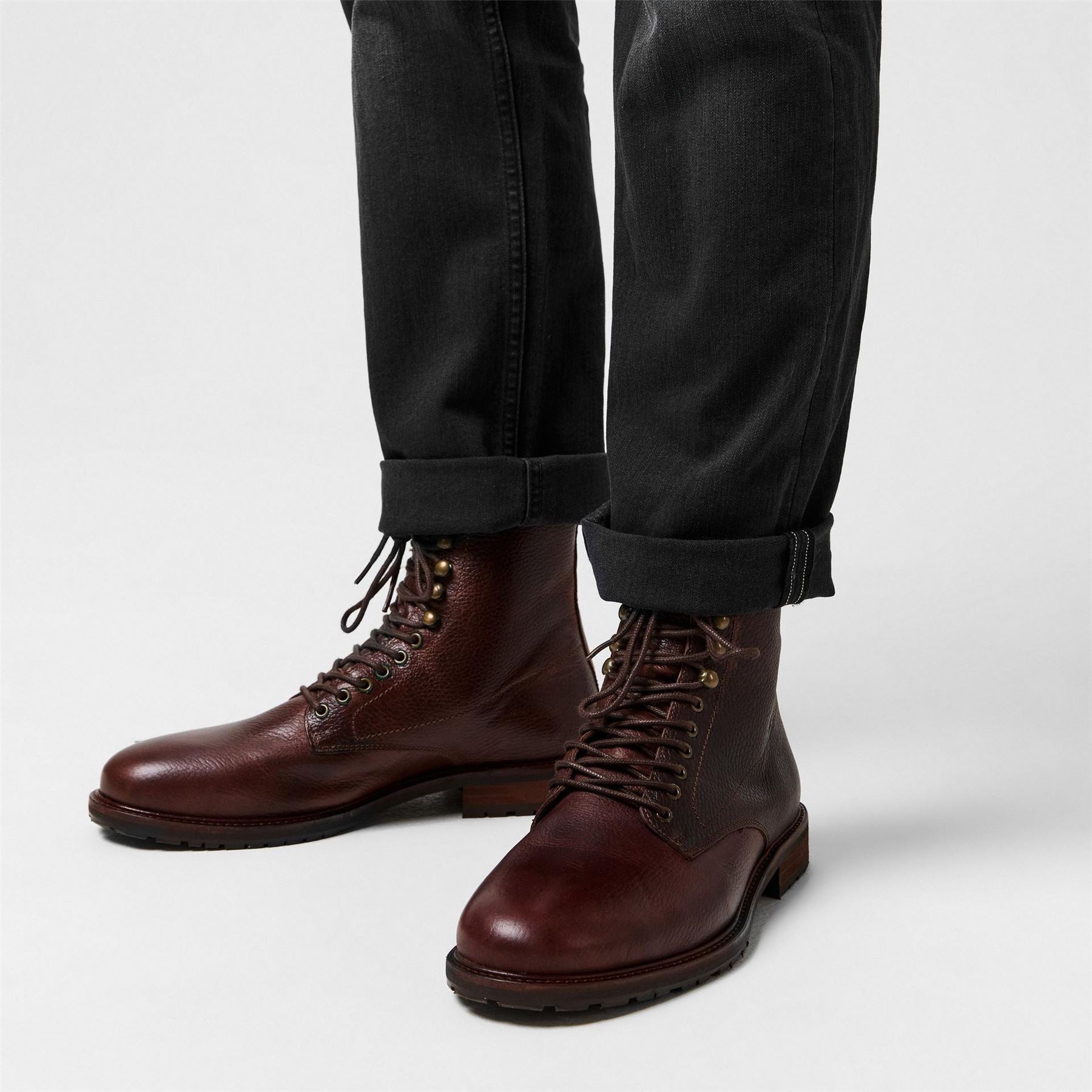 Shoe The Bear York Lace Leather Boots