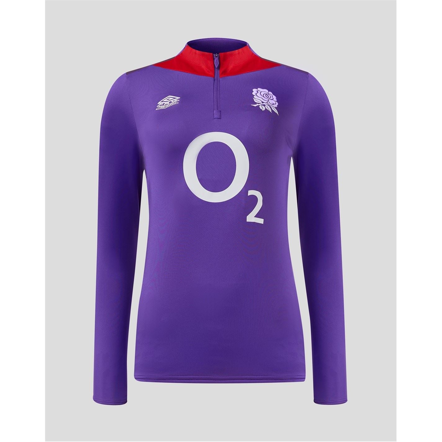Umbro Womens England Rugby Mid Layer Top 2024