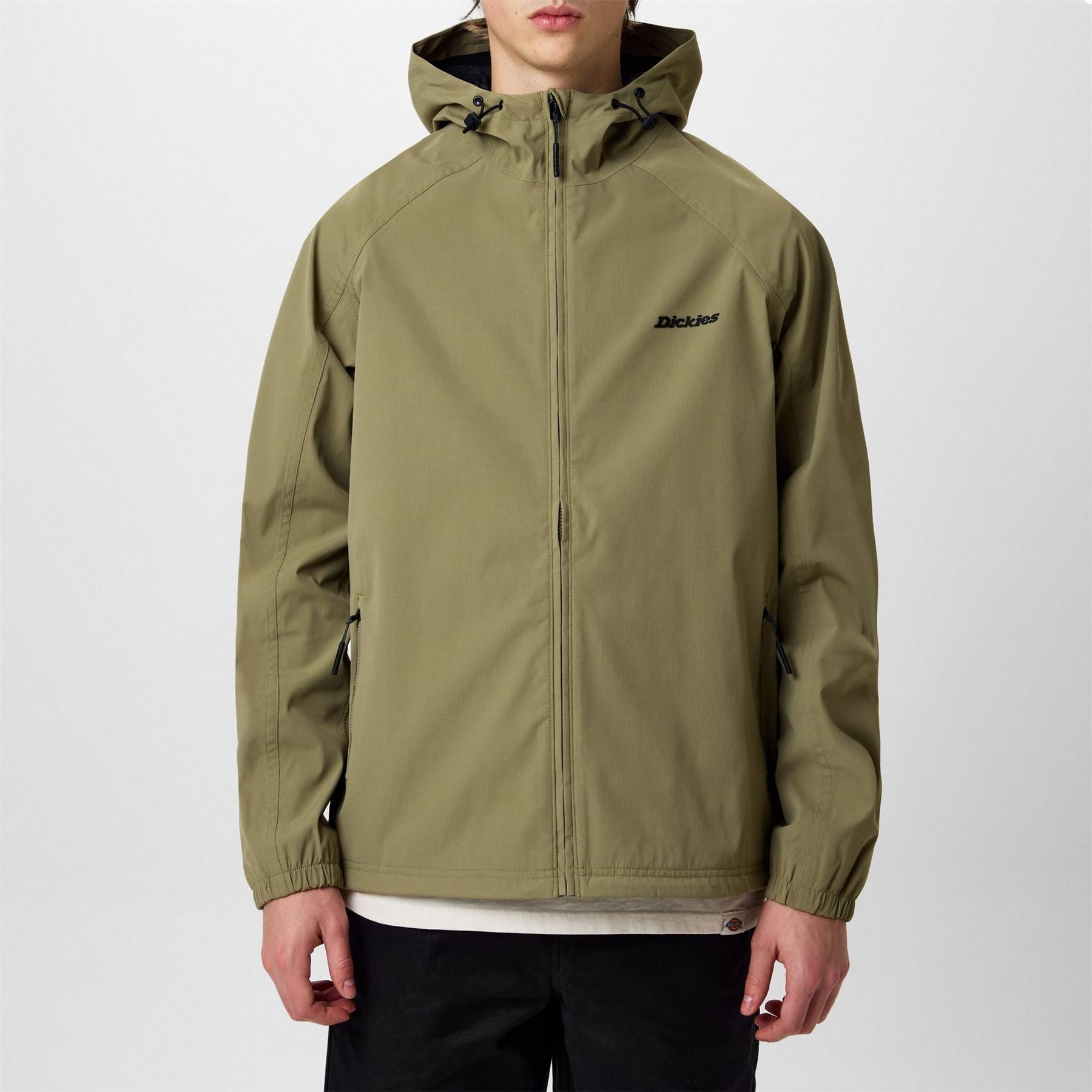 Dickies Ronan Water Resistant Hooded Long Sleeve Rain Anorak