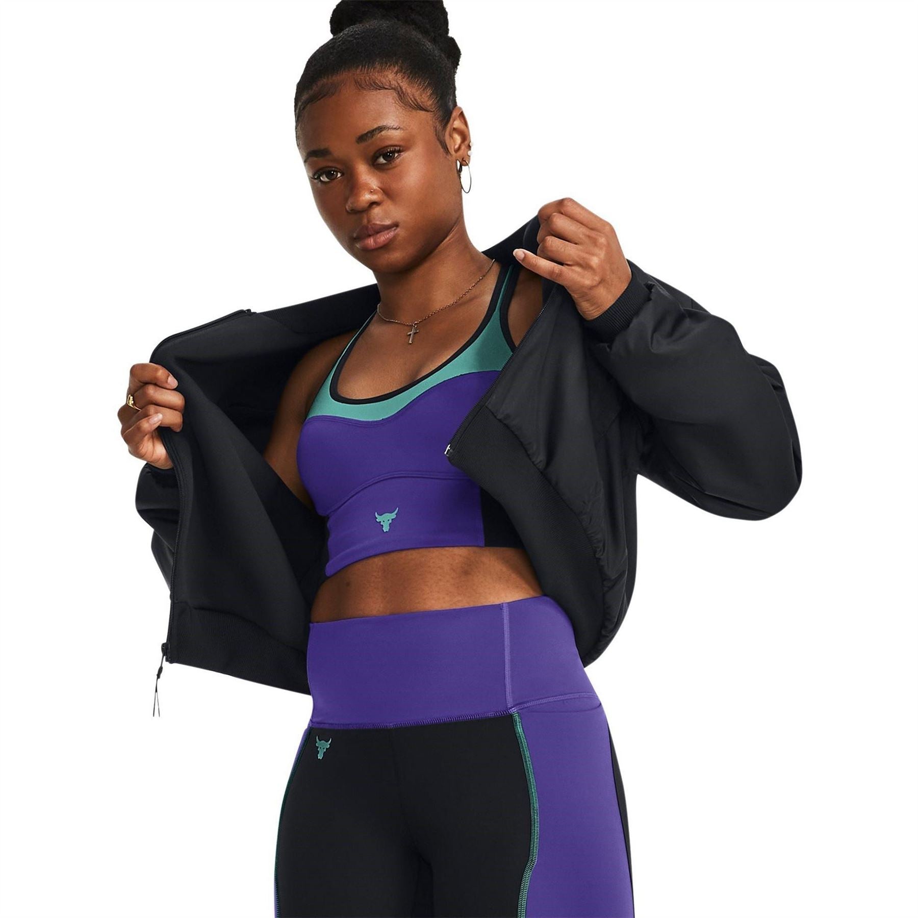 Under Armour Womens Armour Pjt Rck Ws Bomber Jacket Training