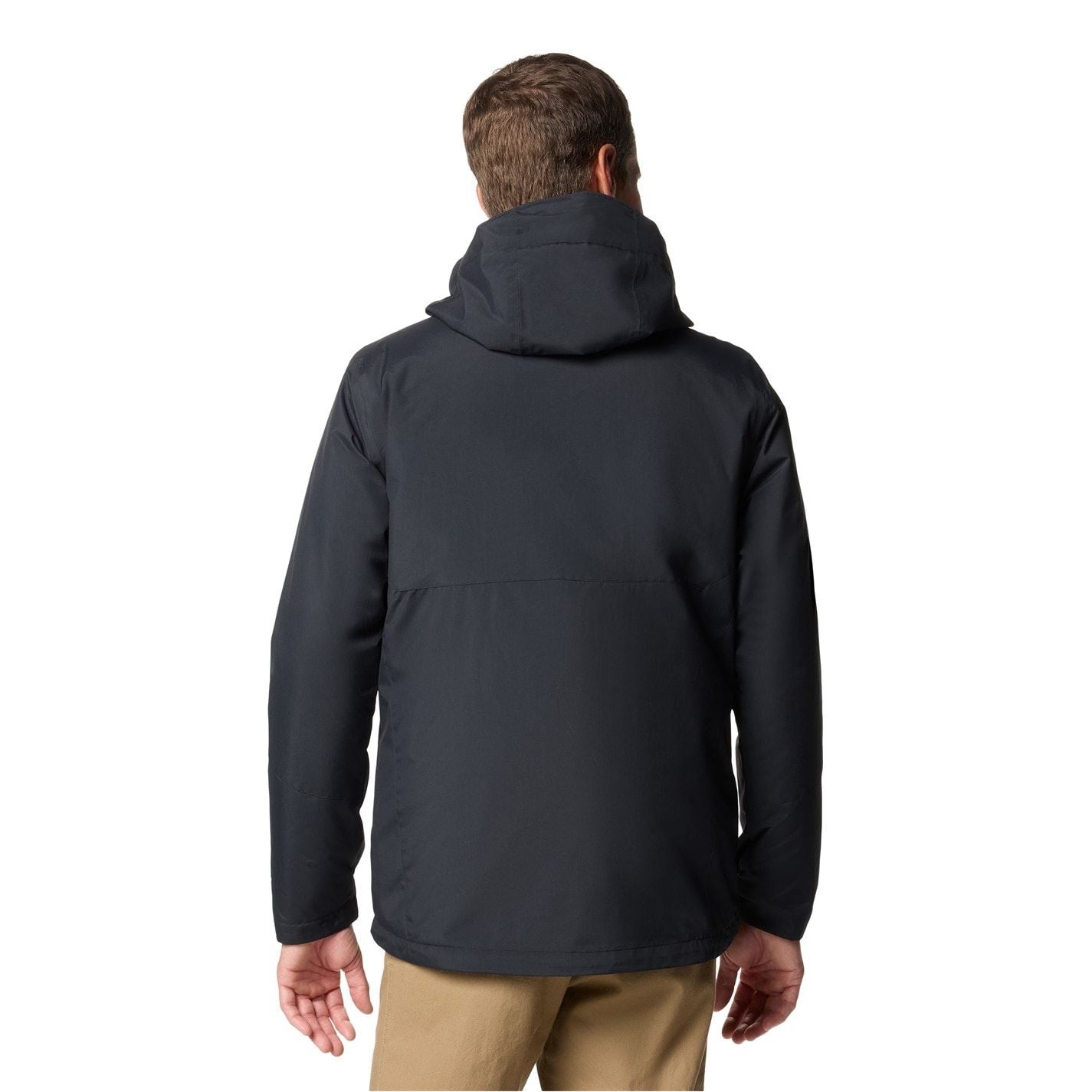 Columbia Element Blocker III Solid Patterned Hooded Three In One Jacket