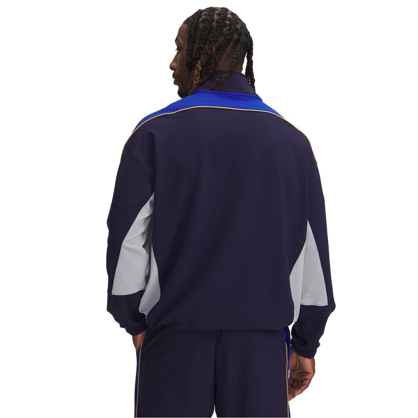 Under Armour Color Block Toggle Cord Hem Track Jacket