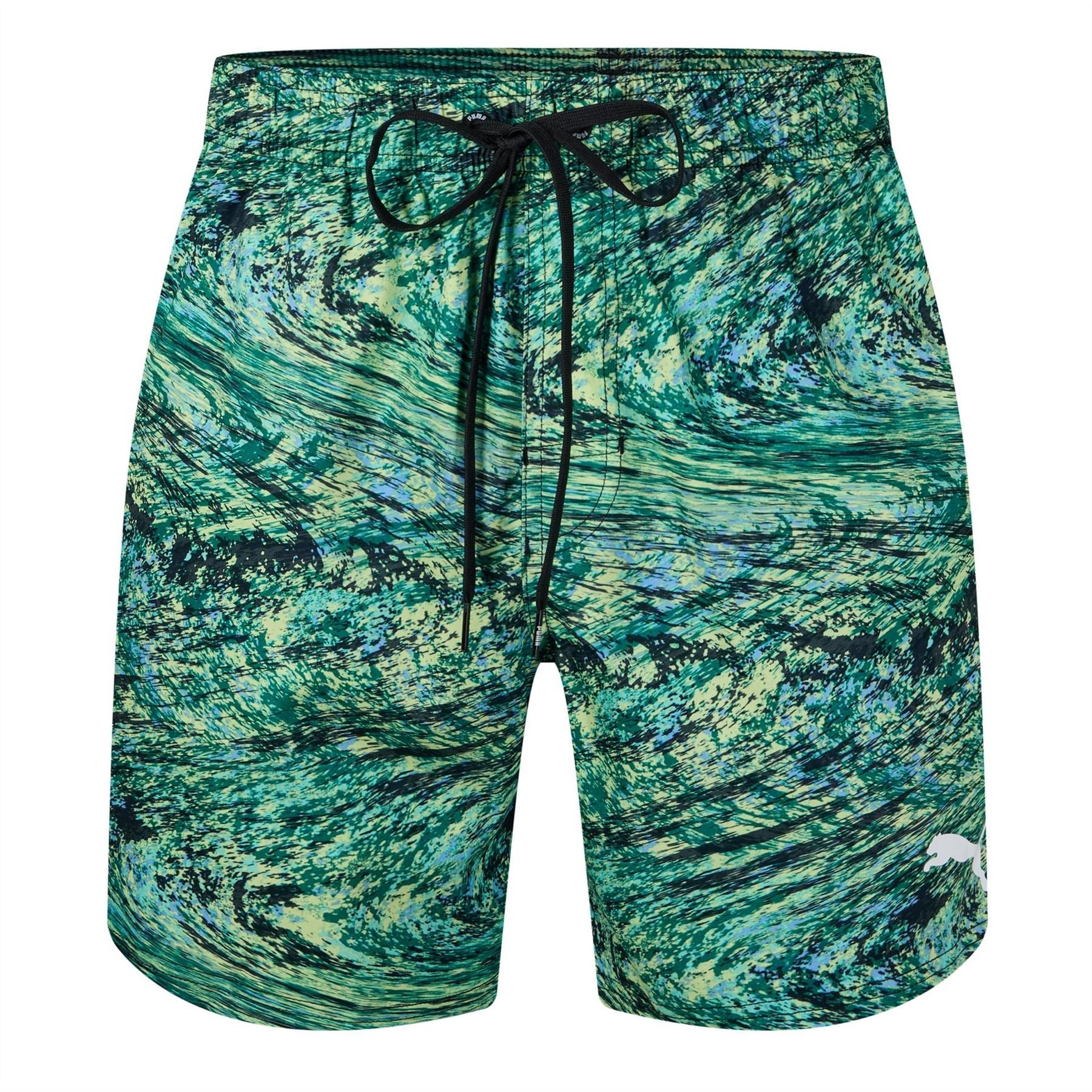 Puma Abstract Patterned Swim Shorts