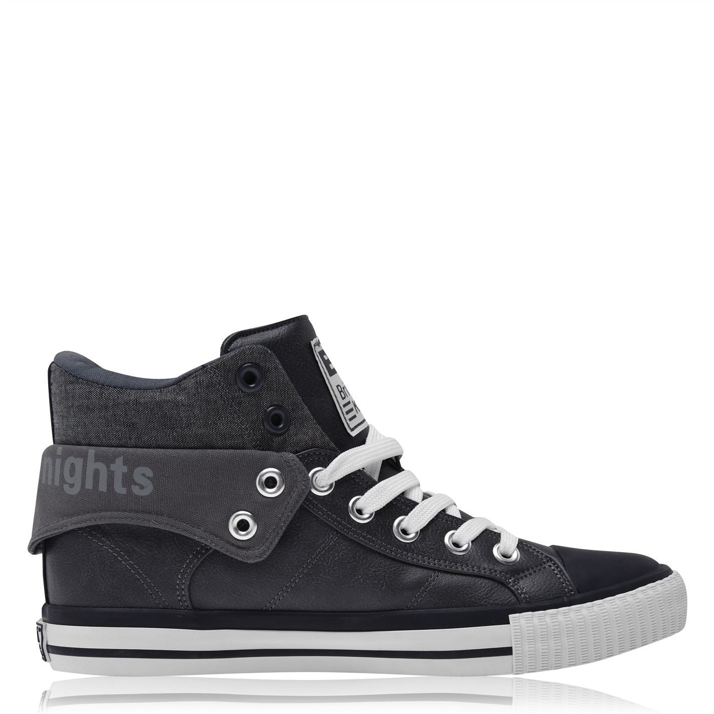 British Knights Mens Roco Fold Pu Shoes