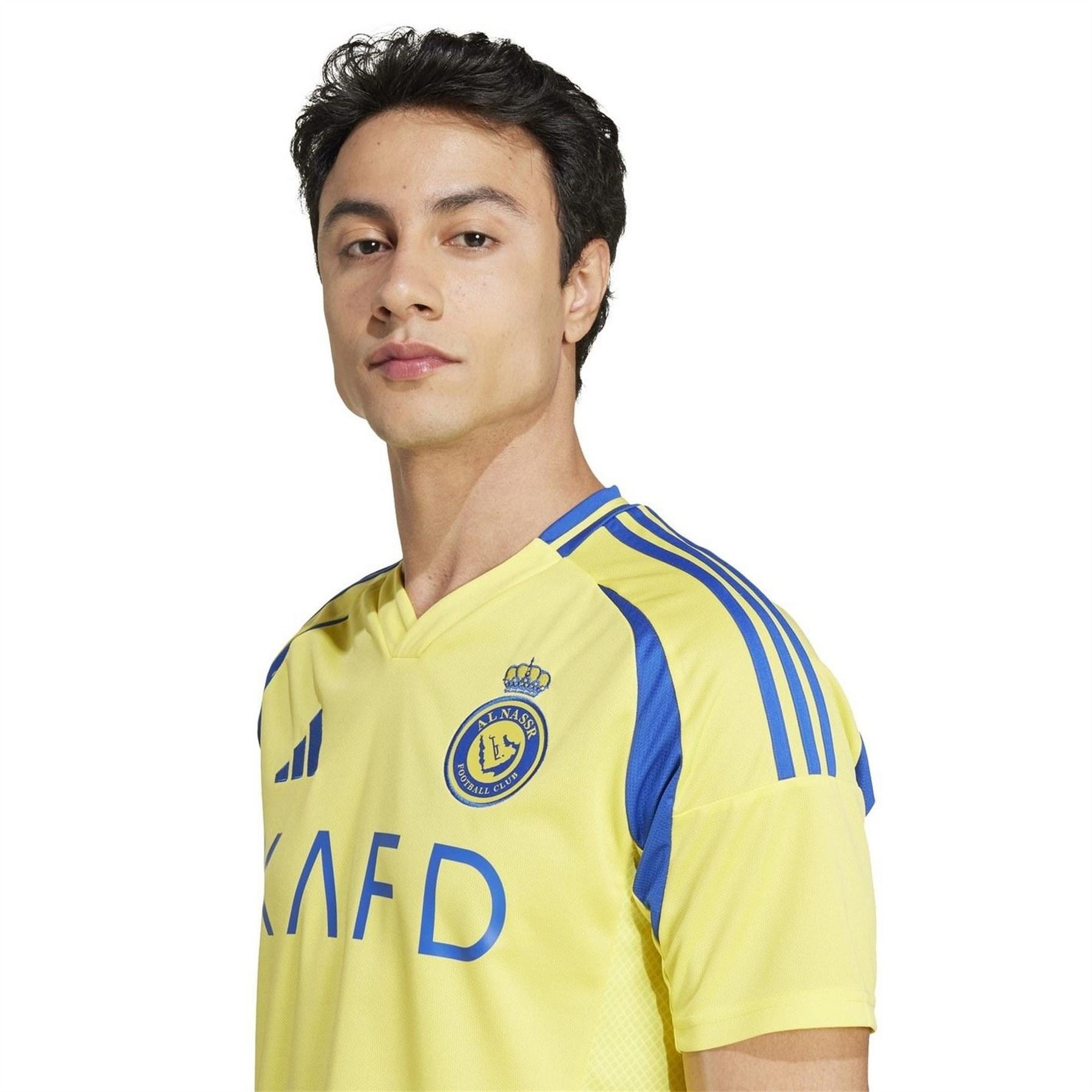 adidas Nassr Ronaldo Home Shirt 2024 2025 Adults