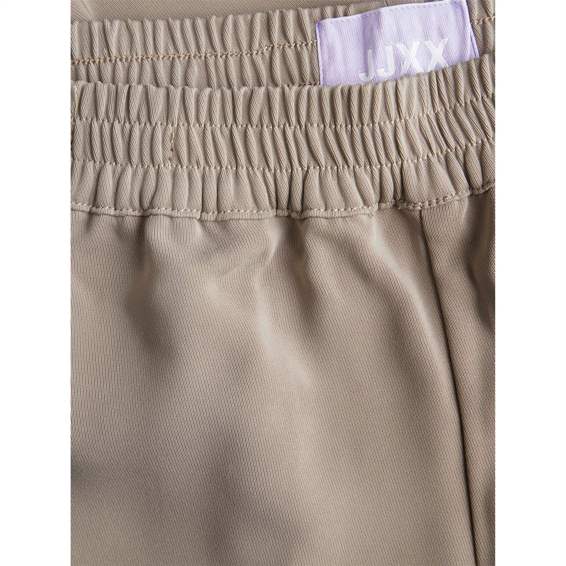 JJXX Poppy High Waisted Straight Leg Trousers