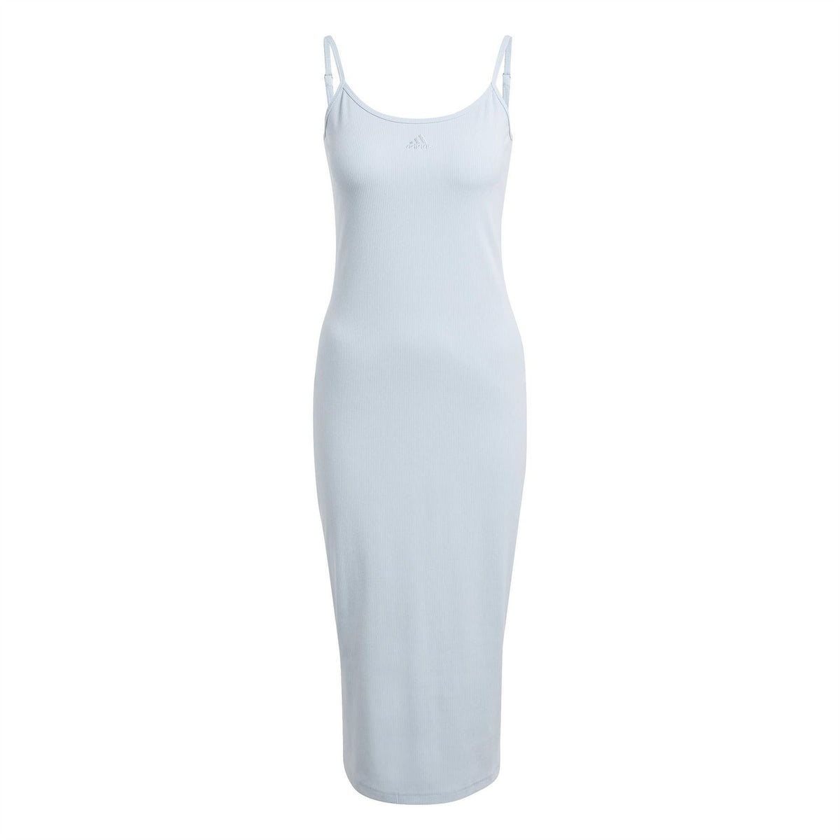 adidas All Szn Rib Fitted Midi Dress