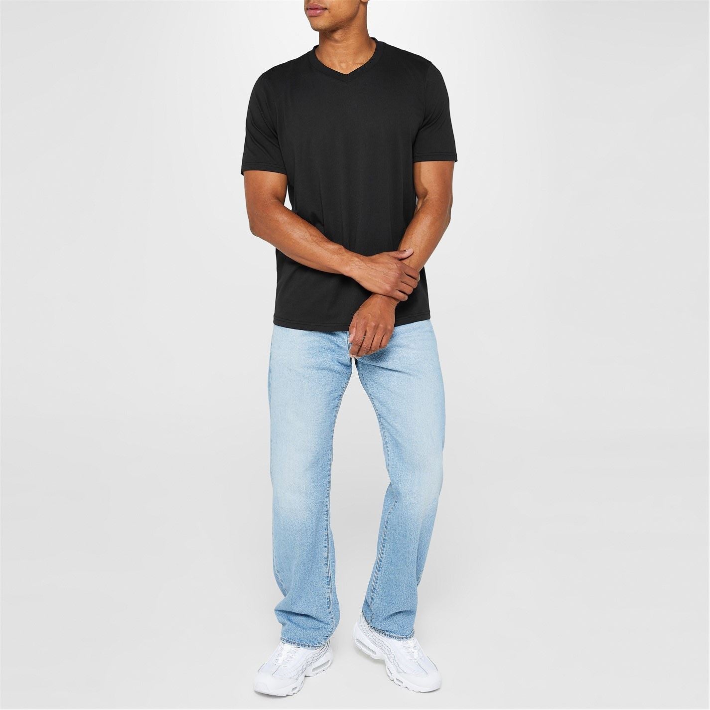 Donnay Mens Three Pack V Neck T-Shirt