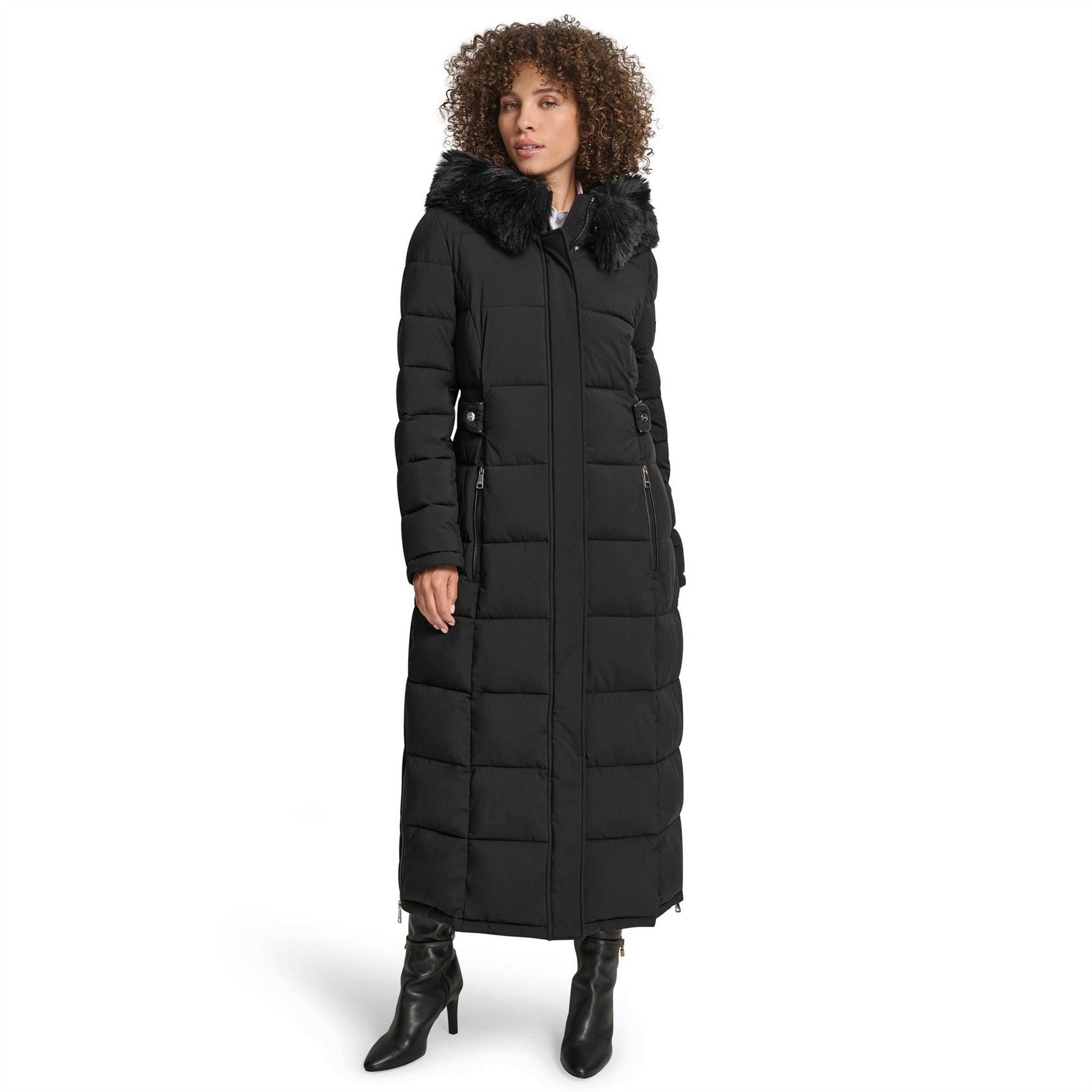 DKNY Longline Puffer Jacket
