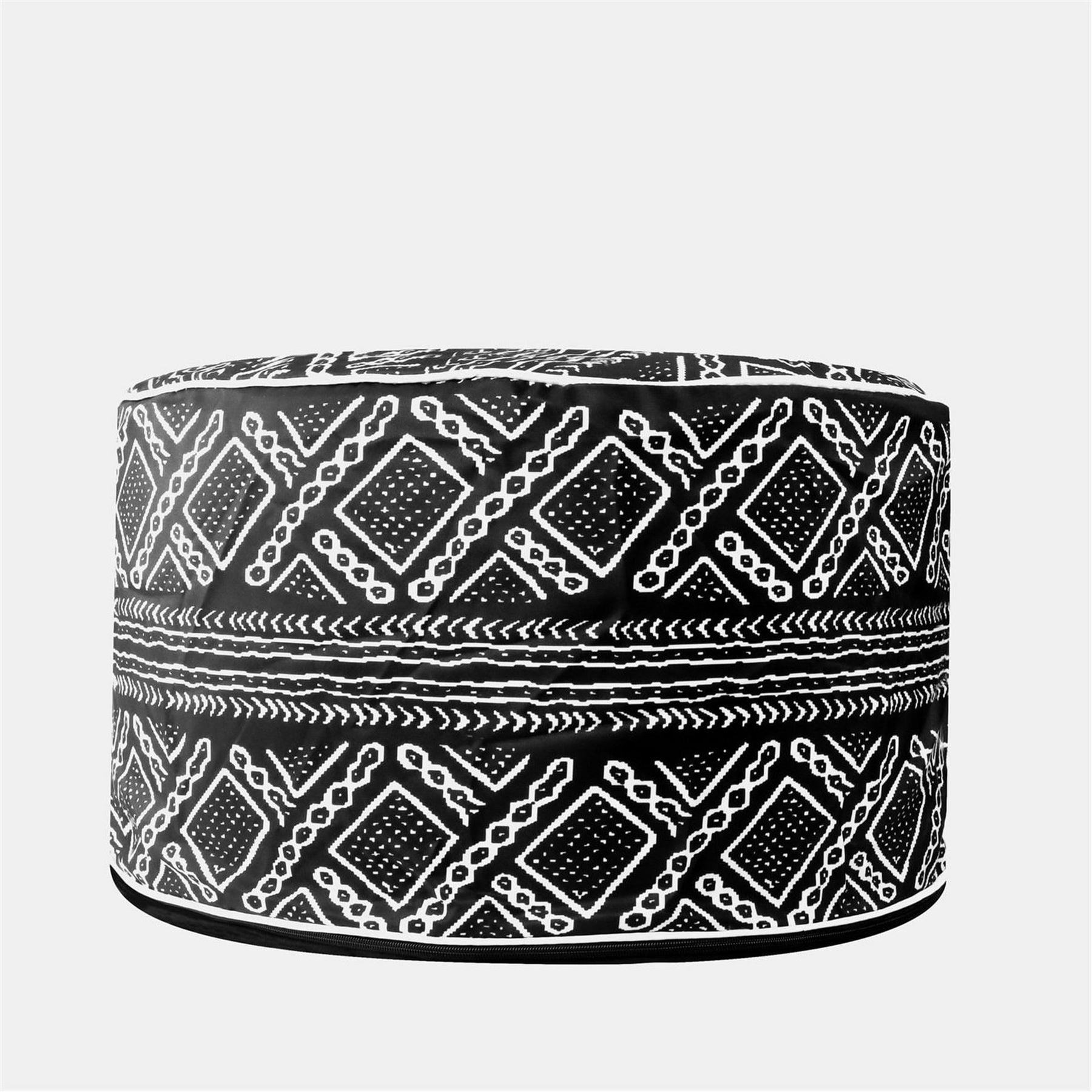 Streetwize Ottoman   Aztec Patter