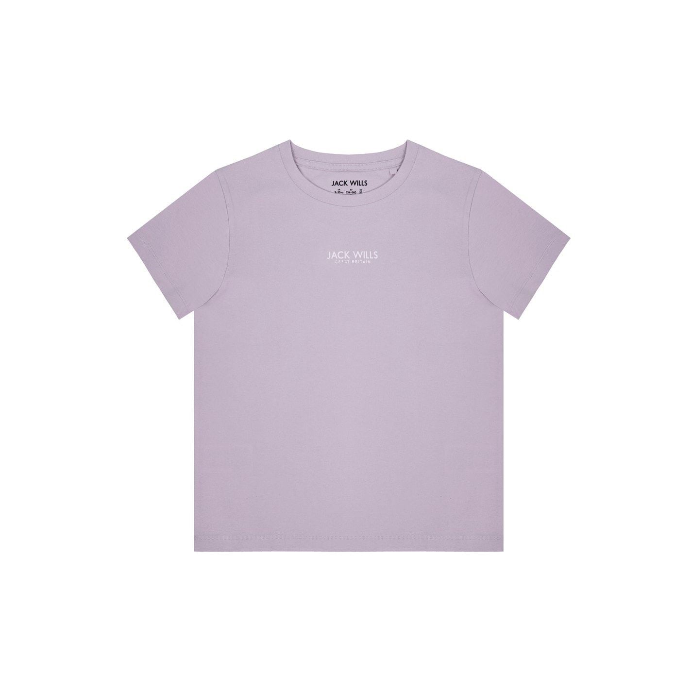Jack Wills Regular Fit Lettering Crew Neck T-Shirt