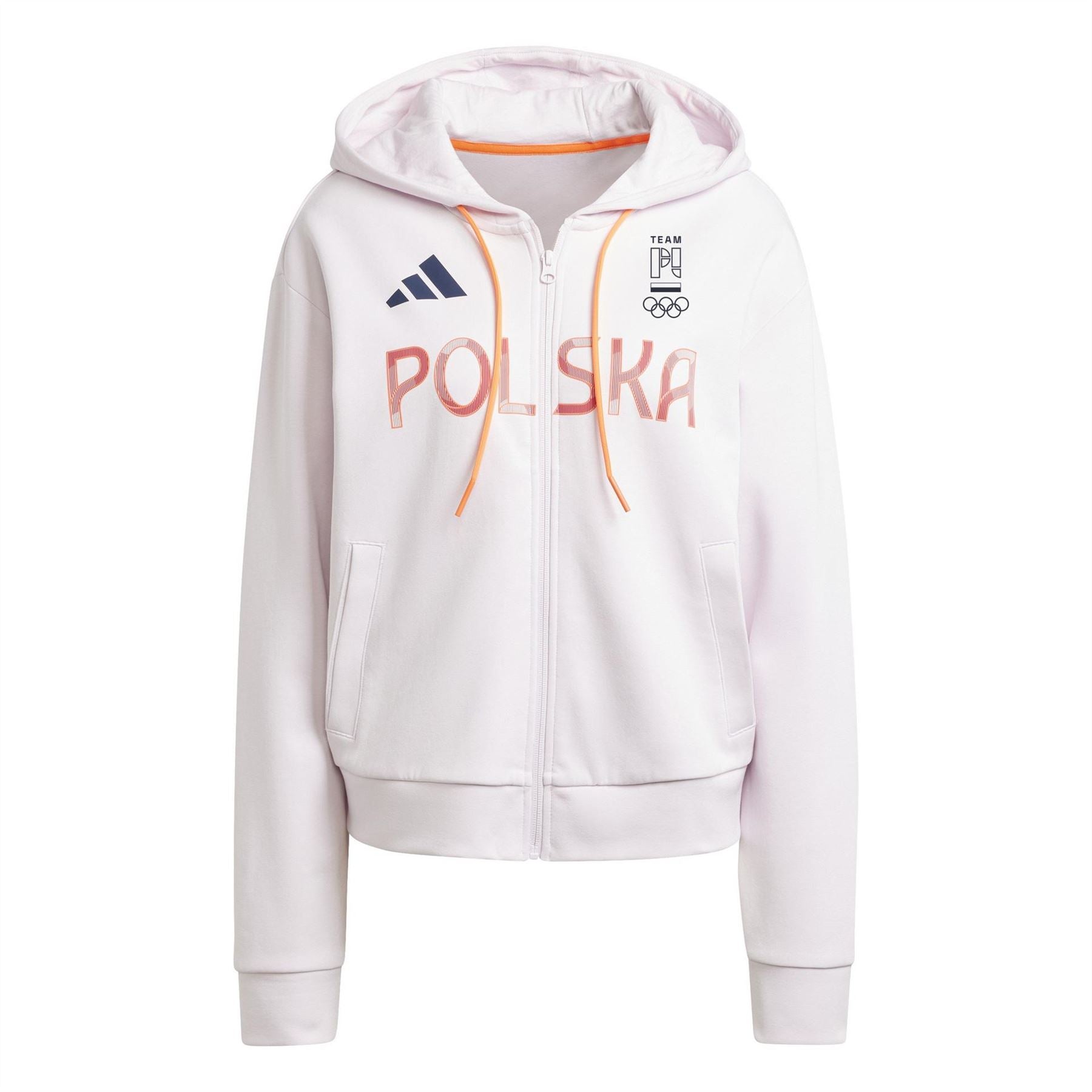 adidas Noc Hooded Neck Full Zipper Ribbed Cuff Track Jacket