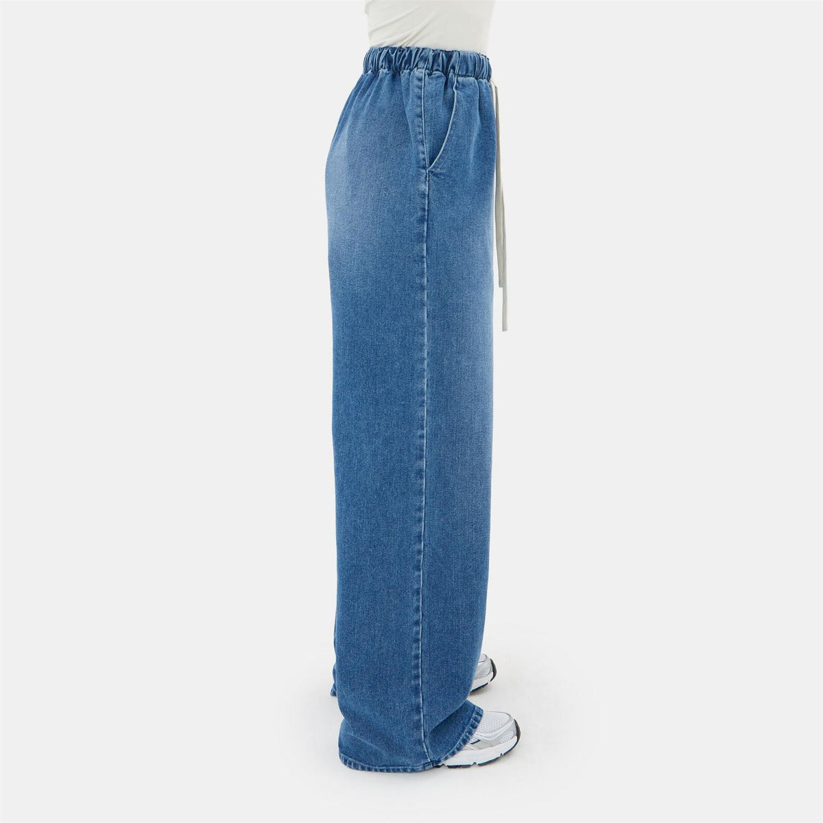I Saw It First Drawcord Denim Jogger