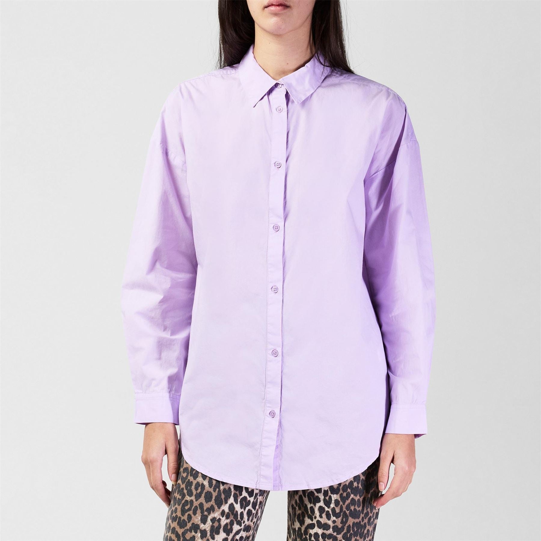 Great Plains Core Button Down Long Sleeve Plain Shirt