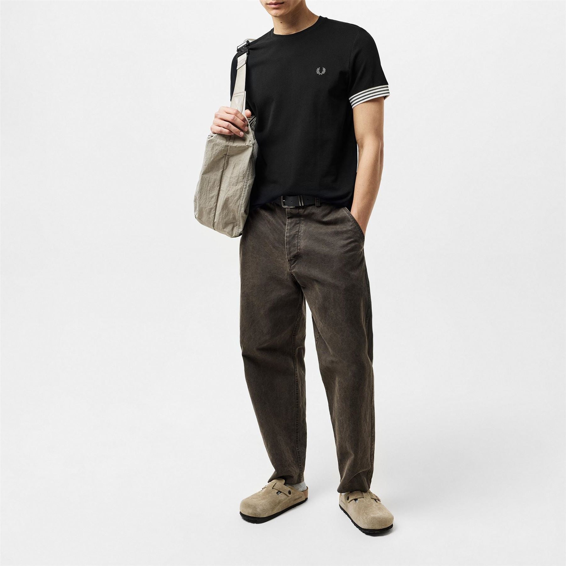 Fred Perry Cuff T-Shirt