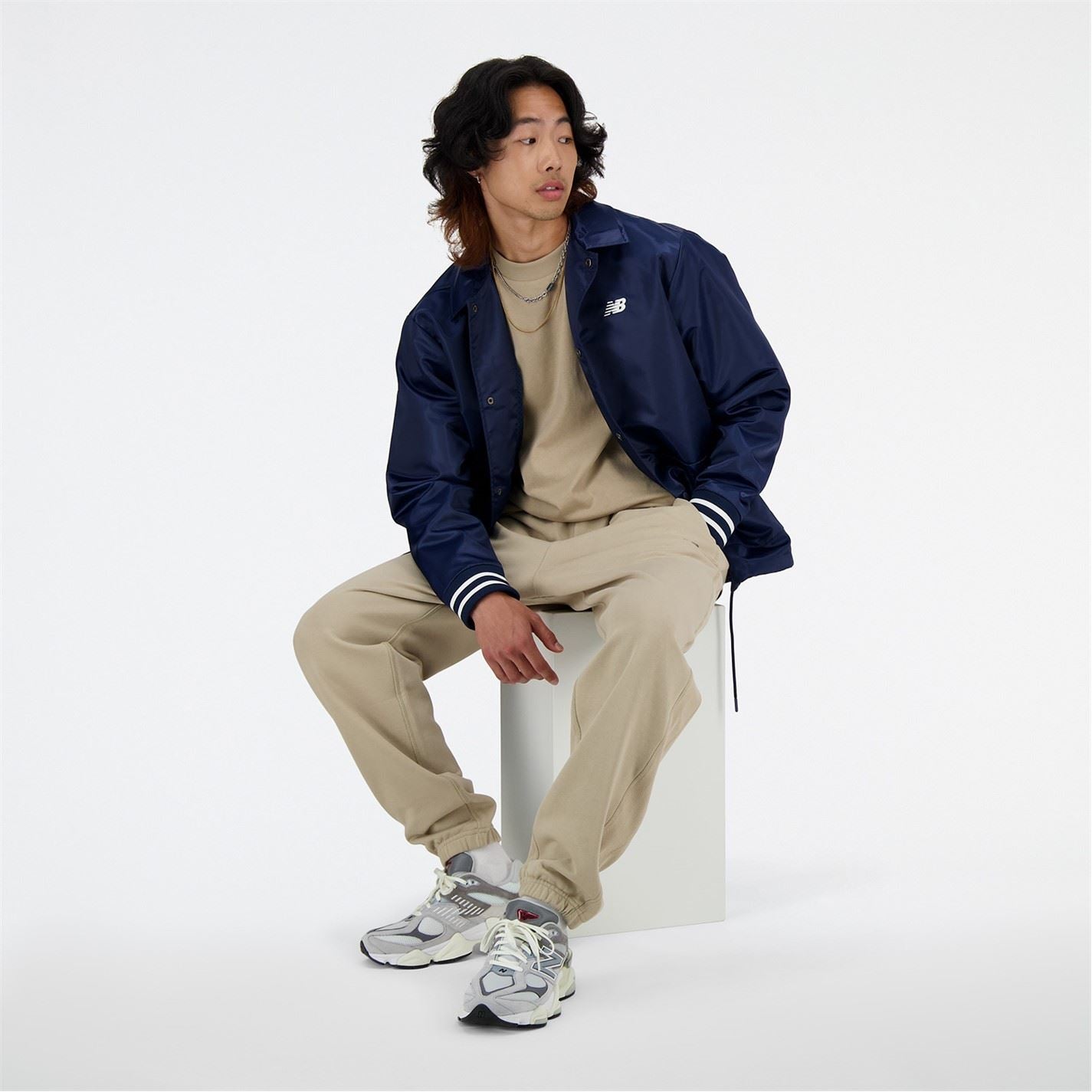 New Balance Relaxed Fit Coach Jacket