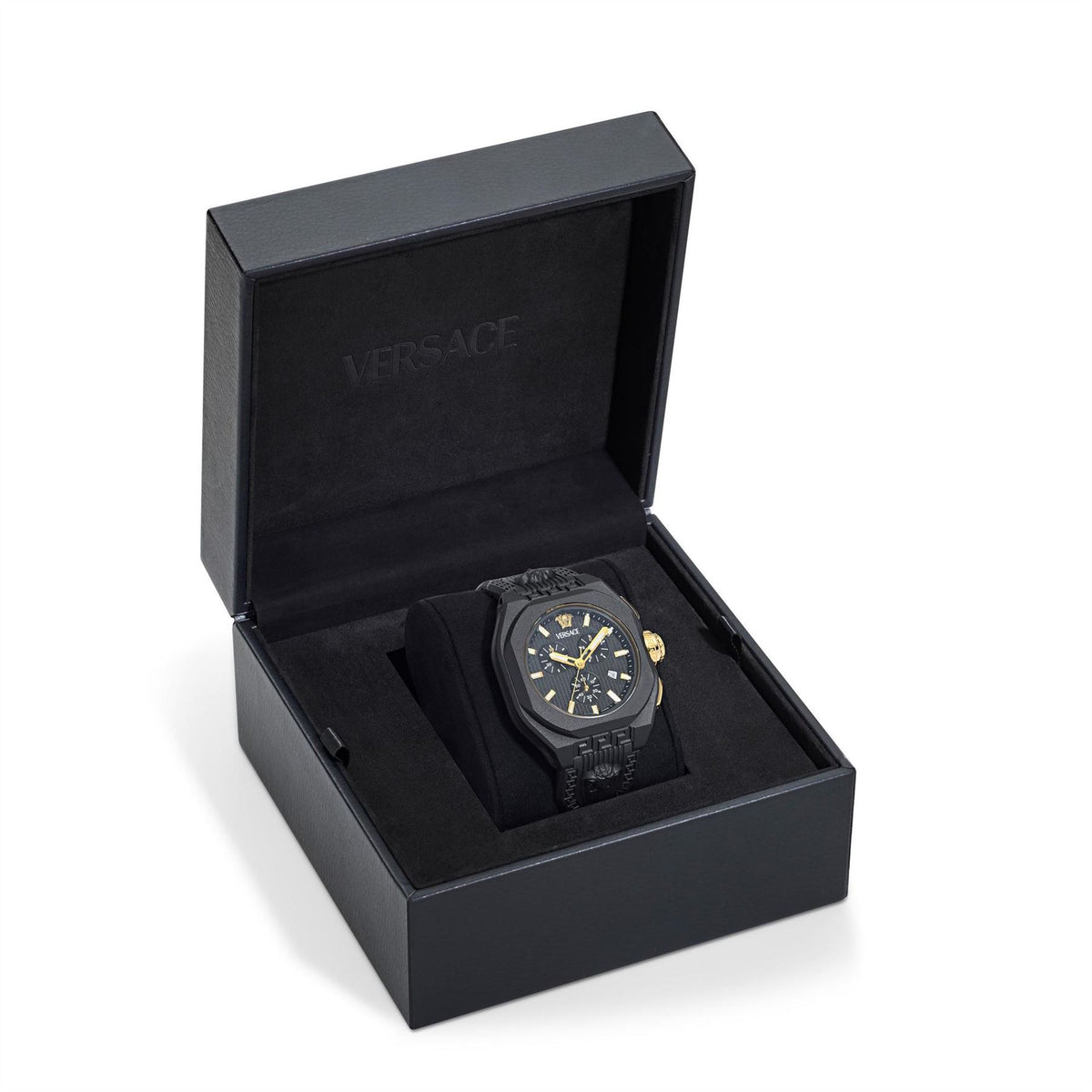 Versace Eco Ceramic Chronograph Analogue Quartz Watch