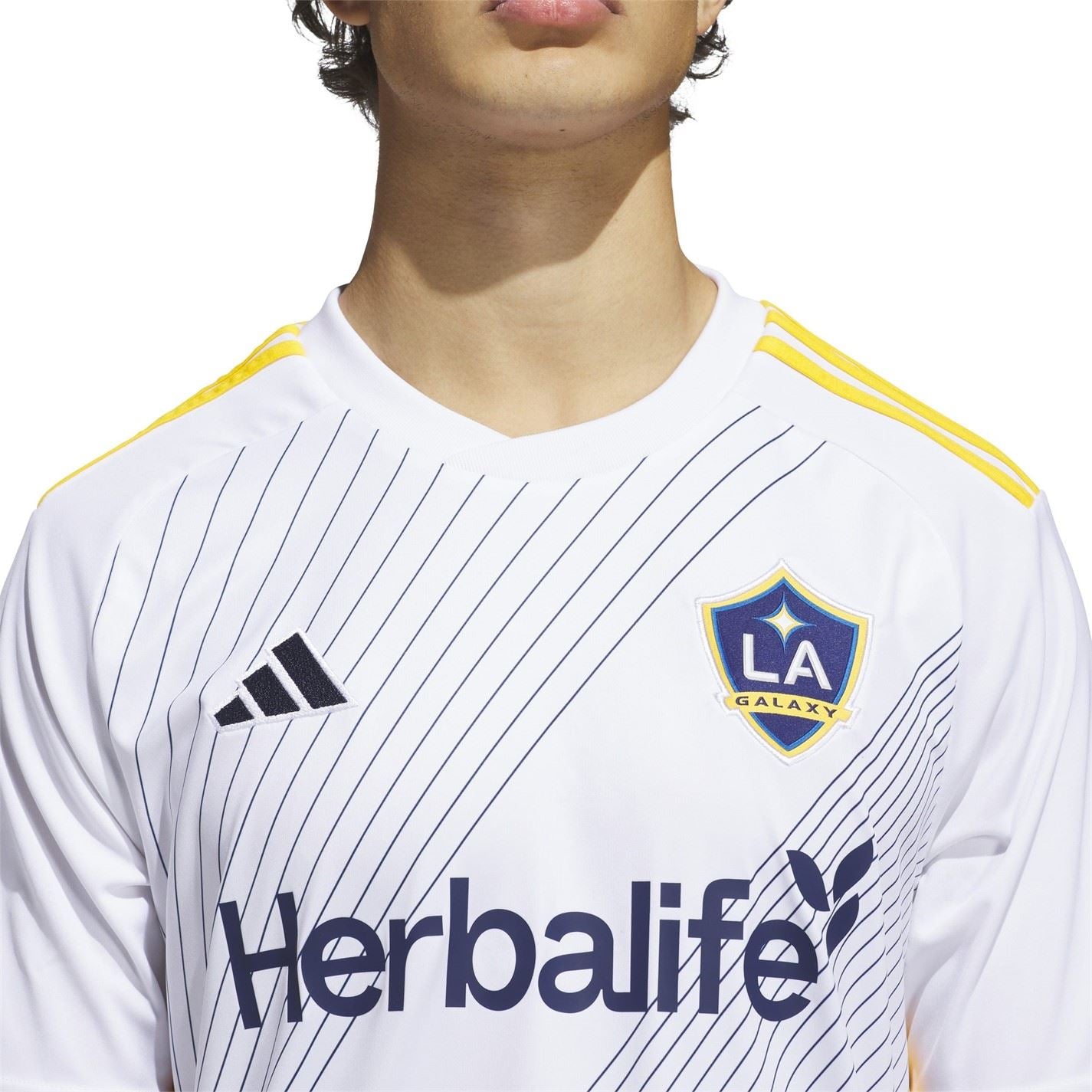 adidas Mens La Galaxy 2025 2026 Home Kit