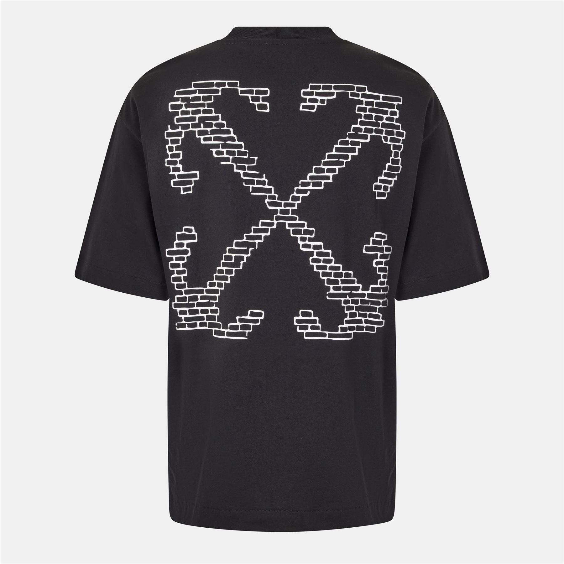 Off White Brics Skate Lettering Regular Fit T-Shirt