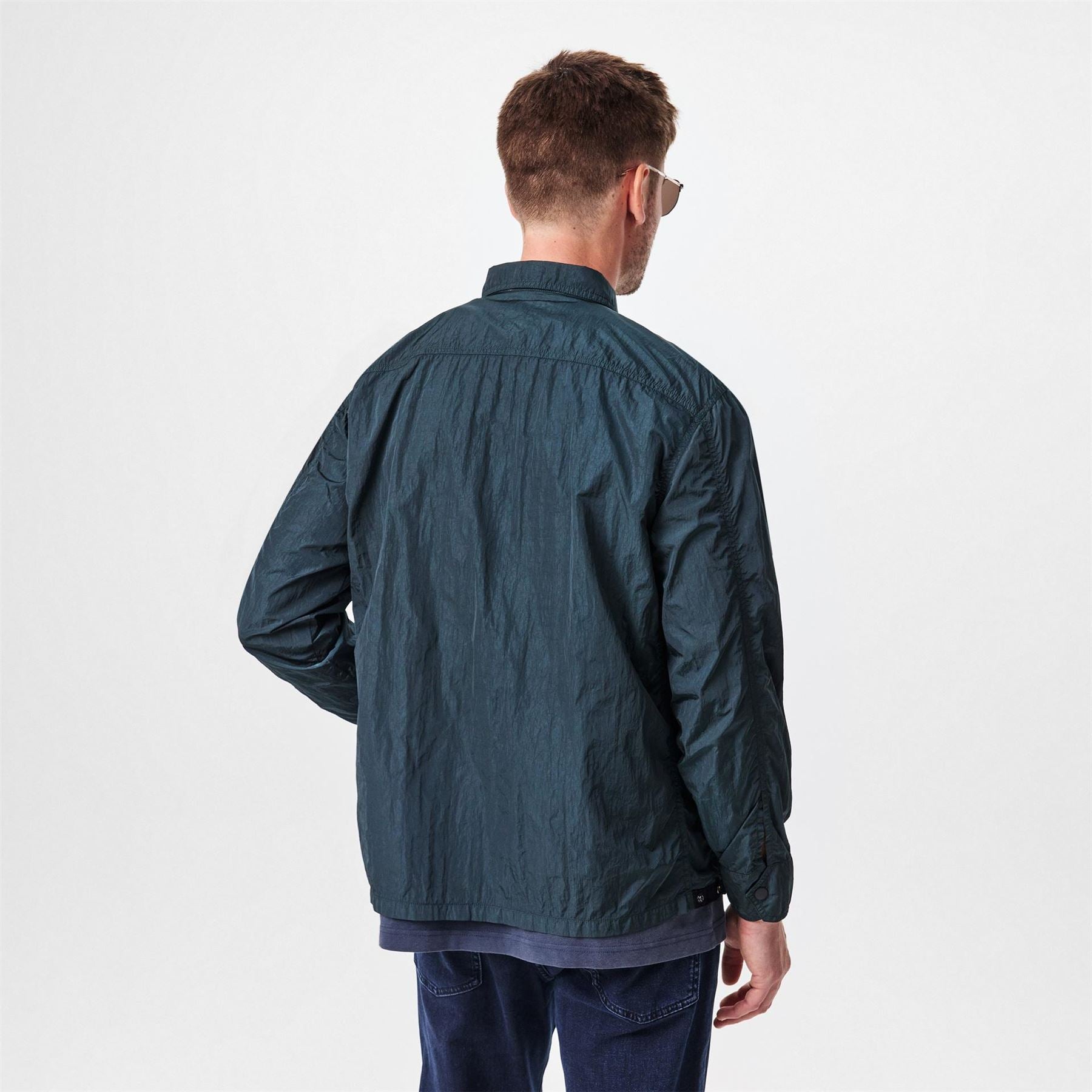 Boss Leejay1m Orange Overshirt