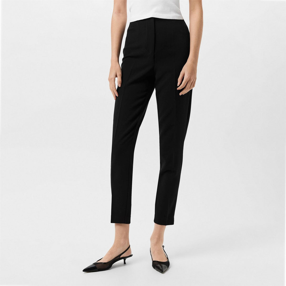 Vero Moda Vmsandy High Waisted Tapered Trousers