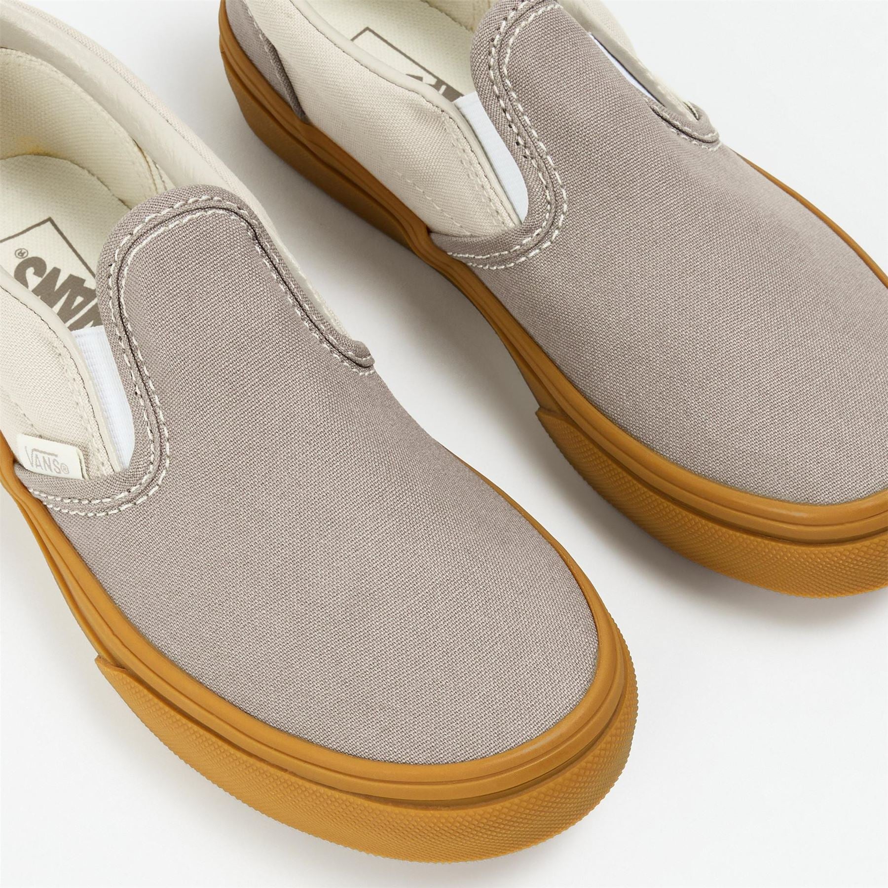Vans Kids Classic Color Theory Checker Canvasas Slip On Trainers