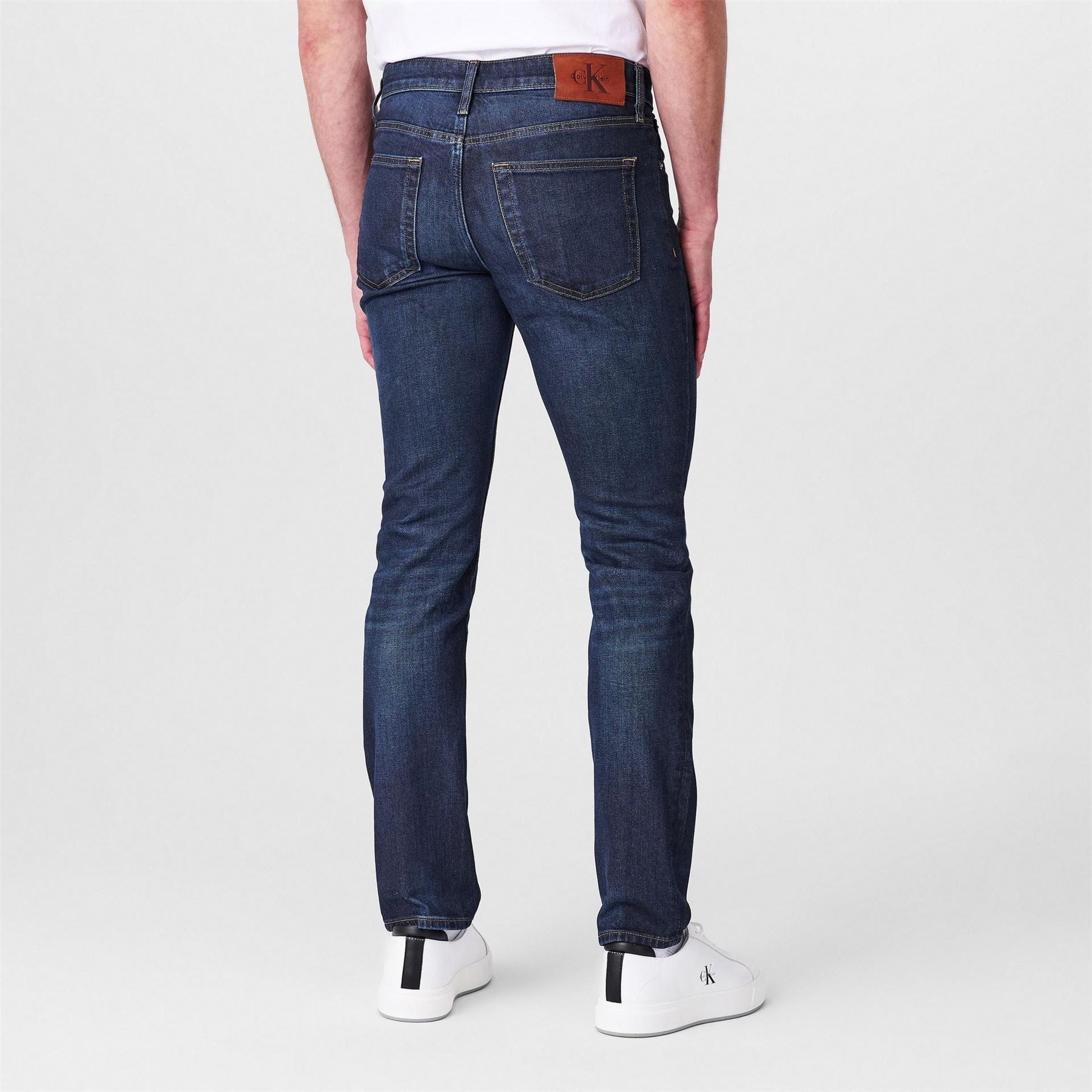 Calvin Klein Jeans Slim Straight Leg Jeans