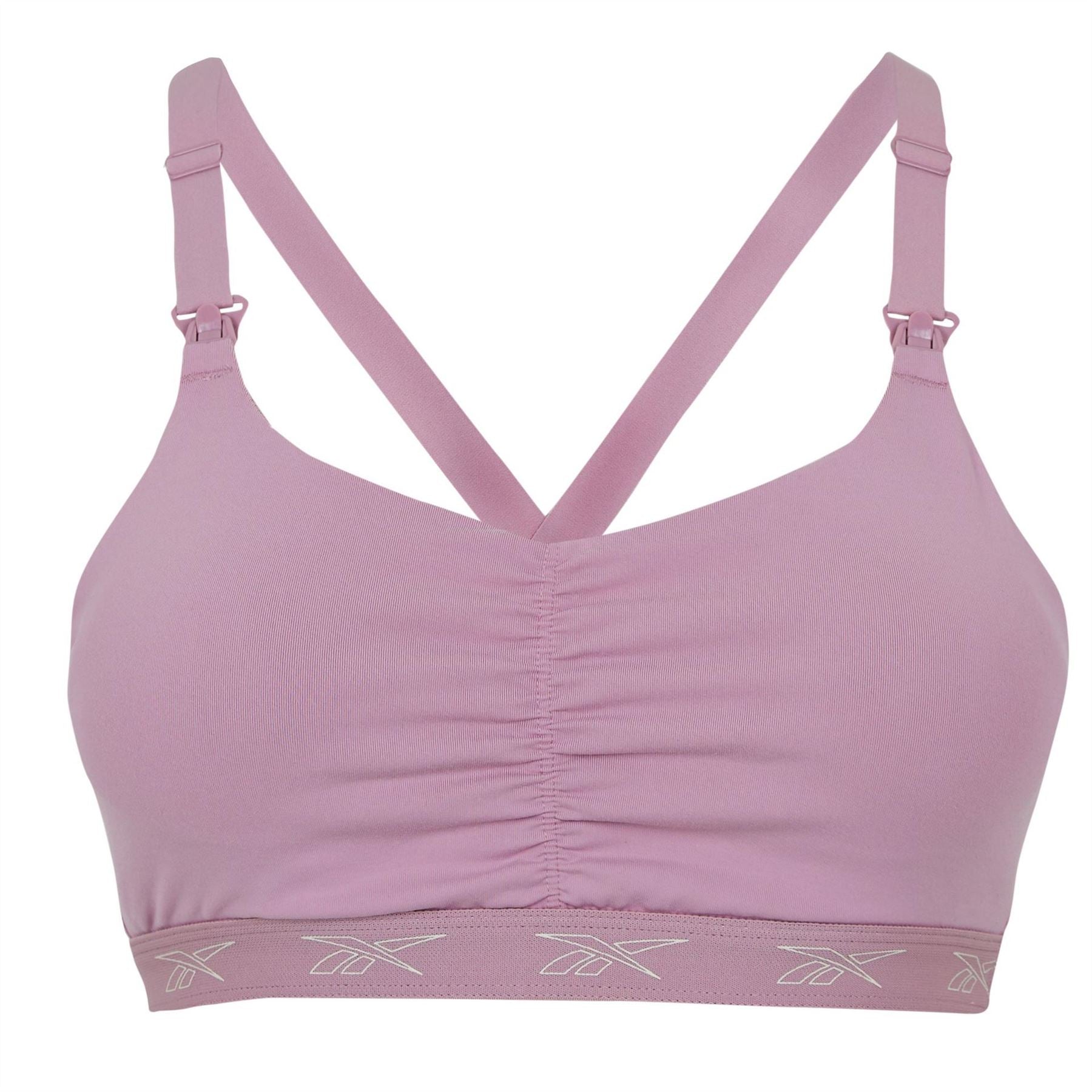Reebok Womens Nursing Sports Bra Medium Impact