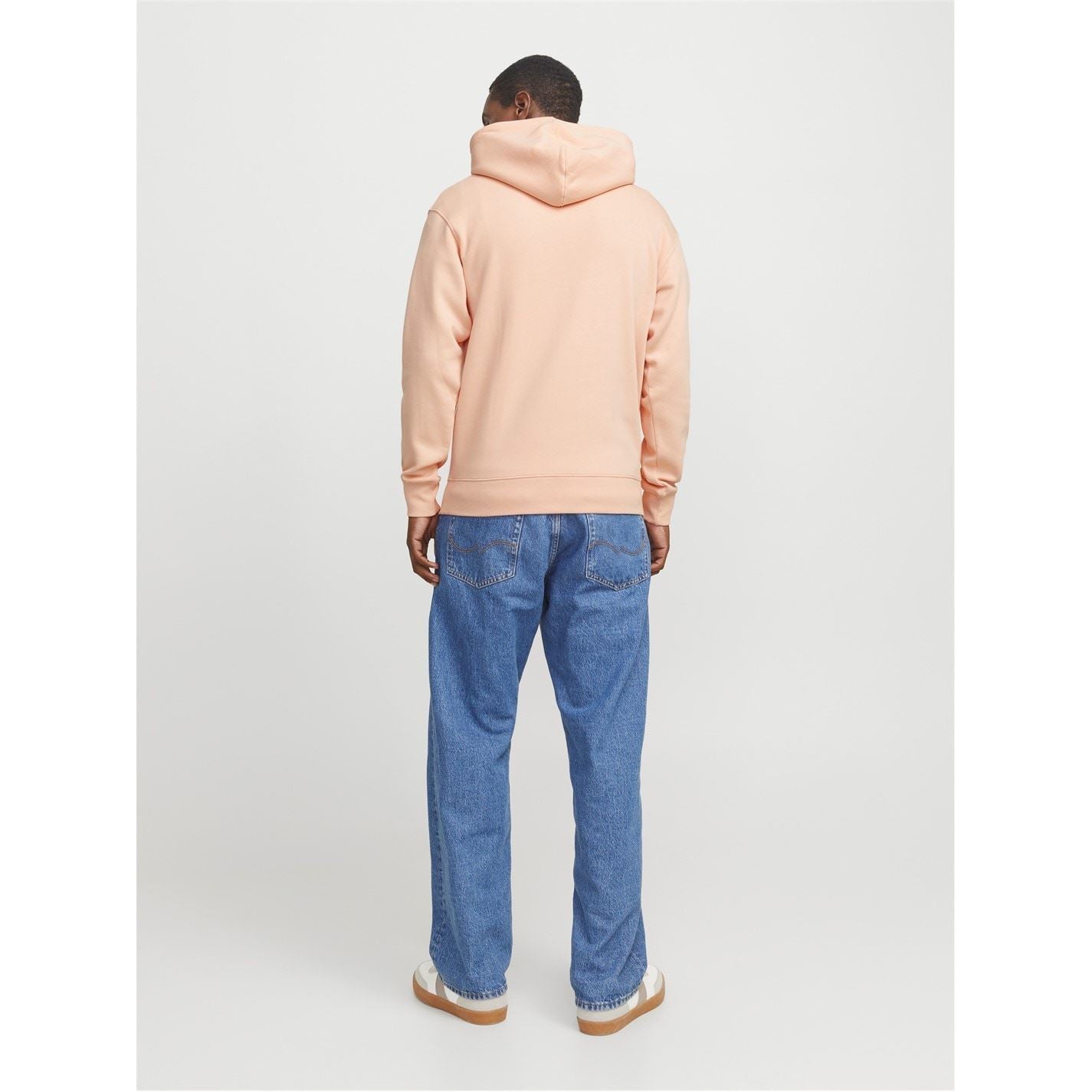 Jack and Jones Regular Fit Hooded Neck Kangaroo Pocket Sweatshirt