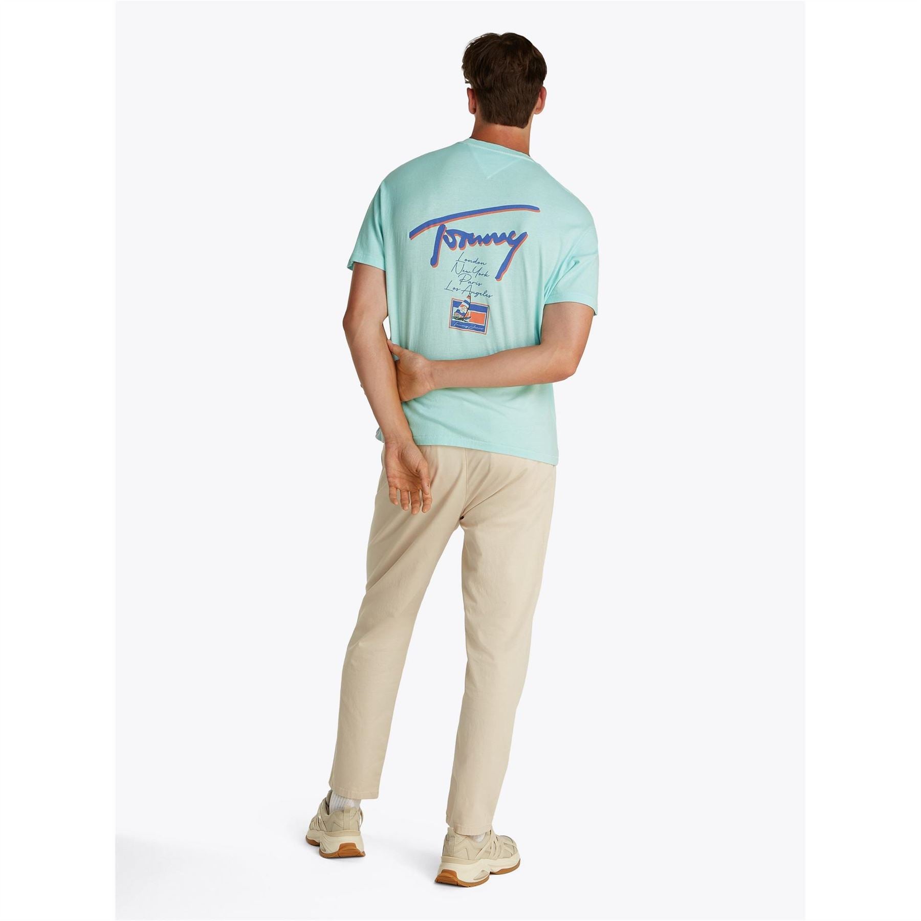 Tommy Jeans Timmy Regular Fit Lettering Graphic T-Shirt