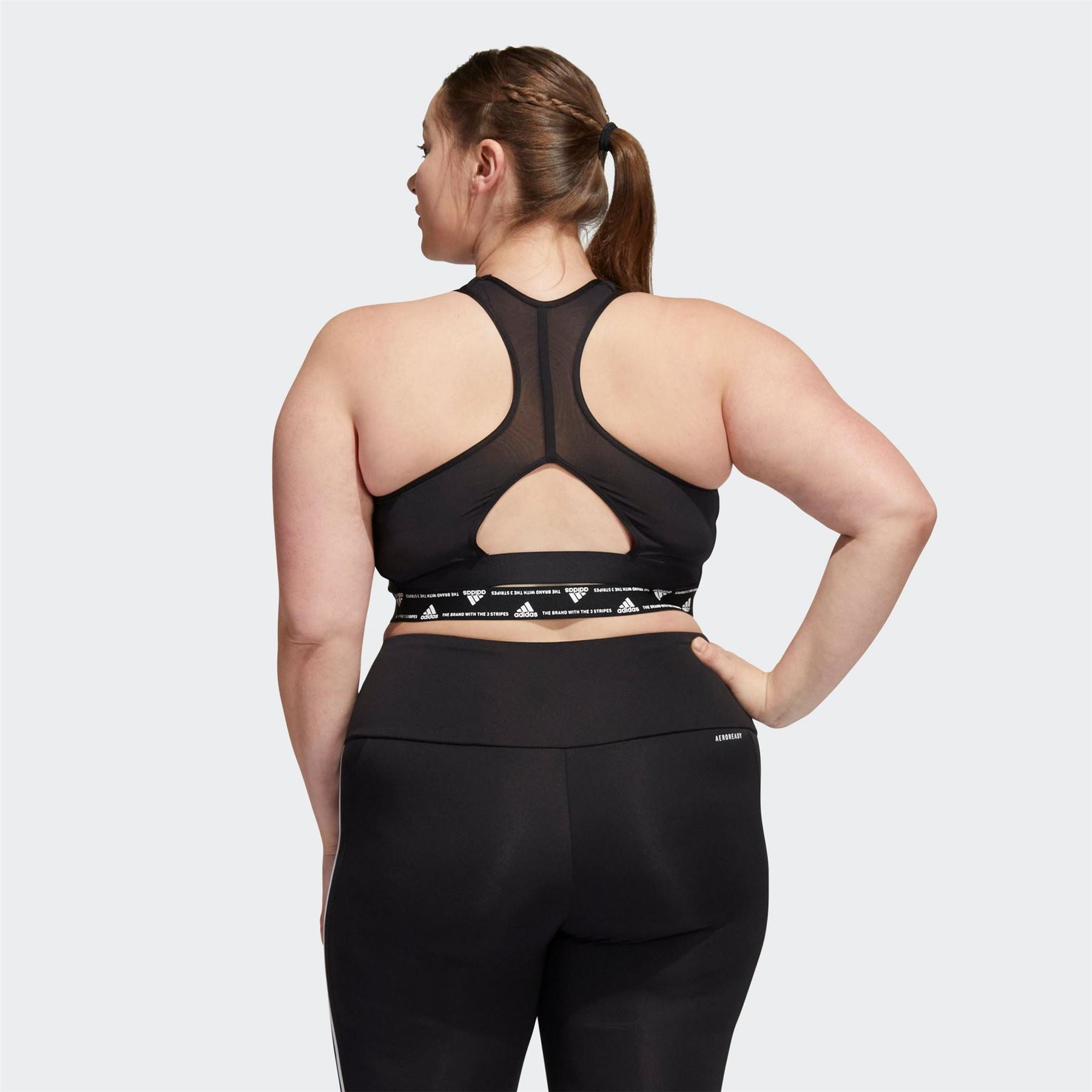 adidas Training Medium Support 3 Stripe
