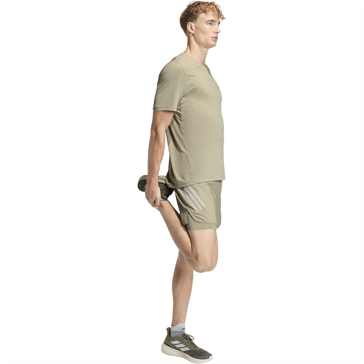 adidas 365 2 in 1 Athletic Shorts with Elasticated Waistband