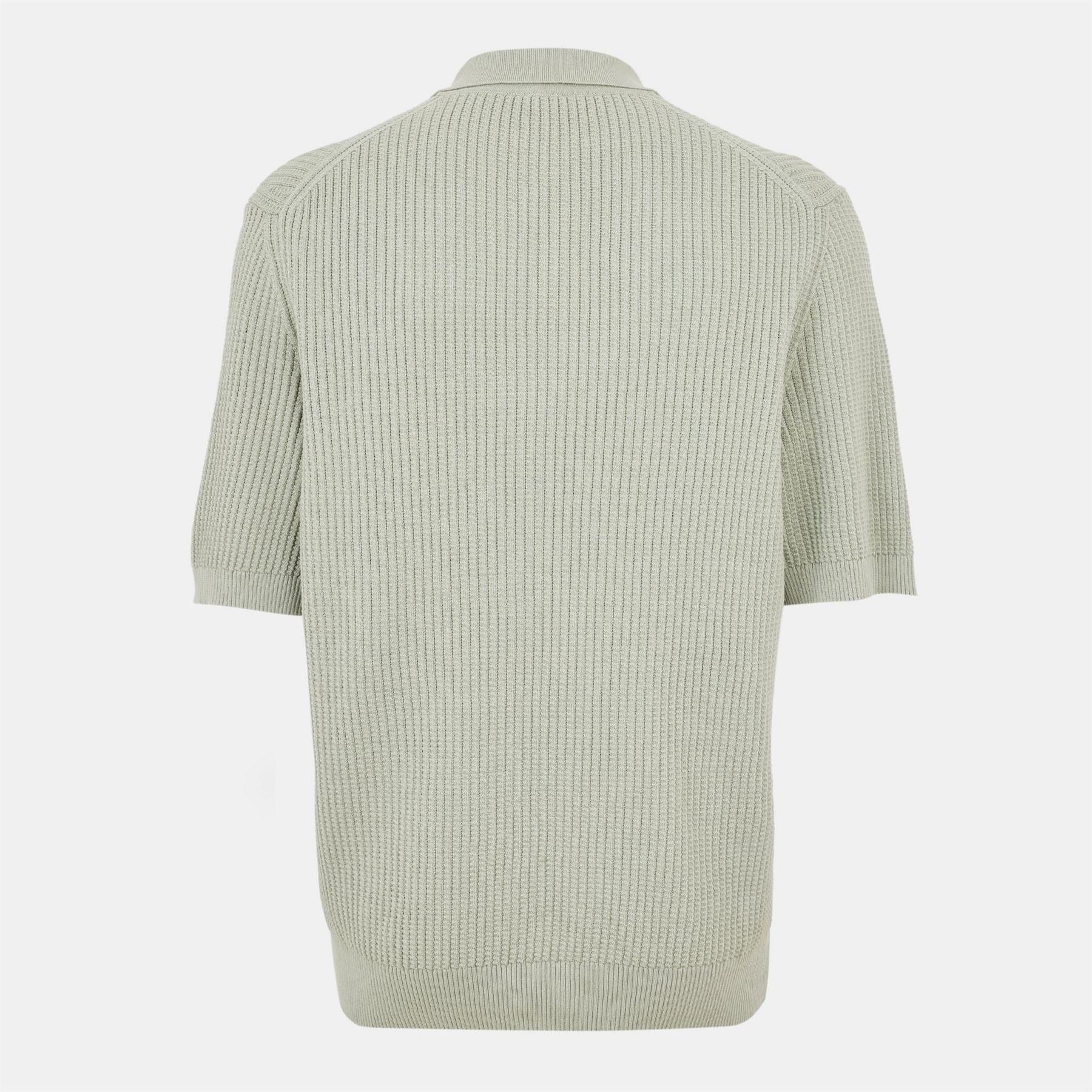 Boss Collared Neck Short Sleeve Regular Fit Shirt