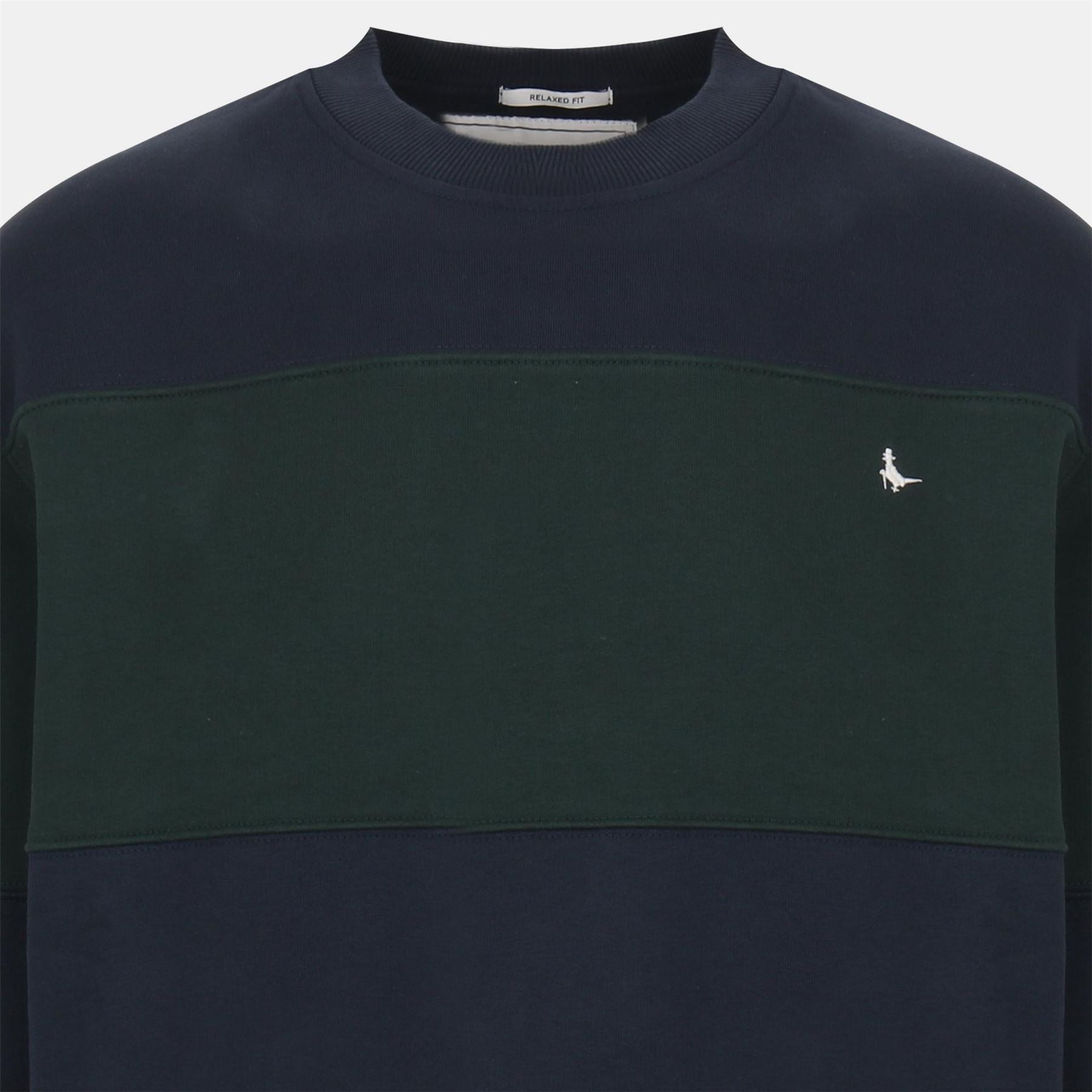 Jack Wills Lewis Cotton Long Sleeve Crew Sweatshirt
