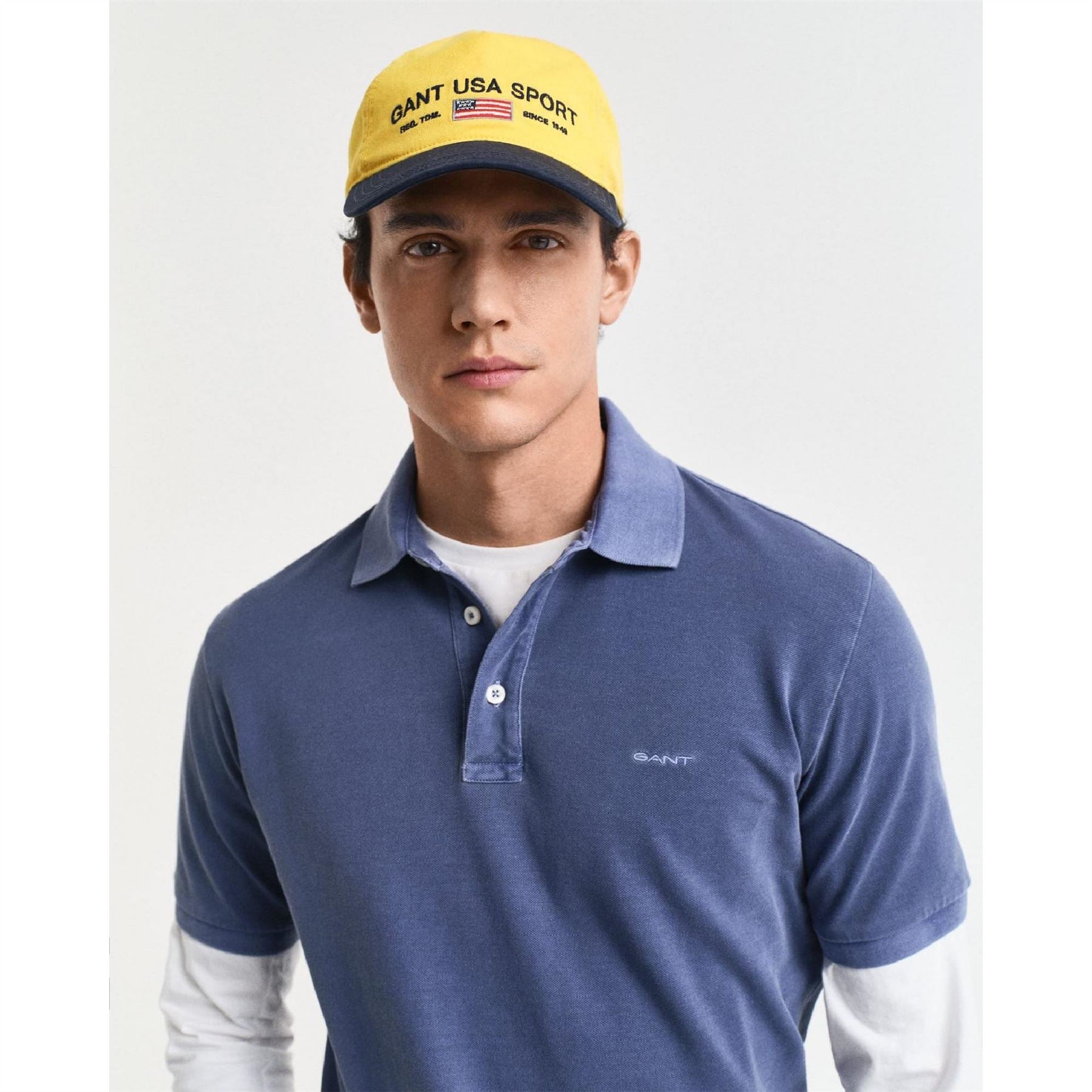 Gant Sunfaded Piqué Polo Shirt