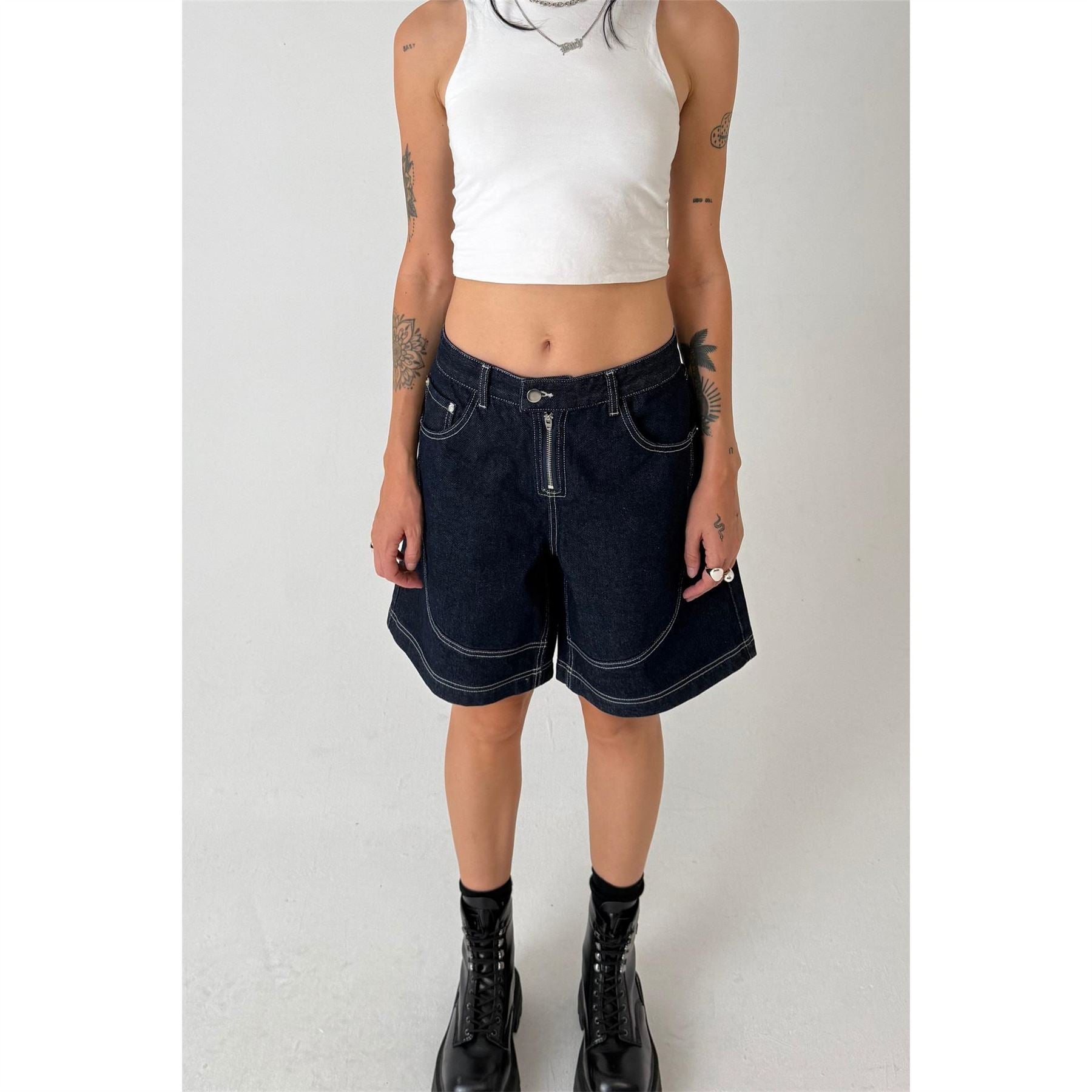 The Ragged Priest Denim Shorts